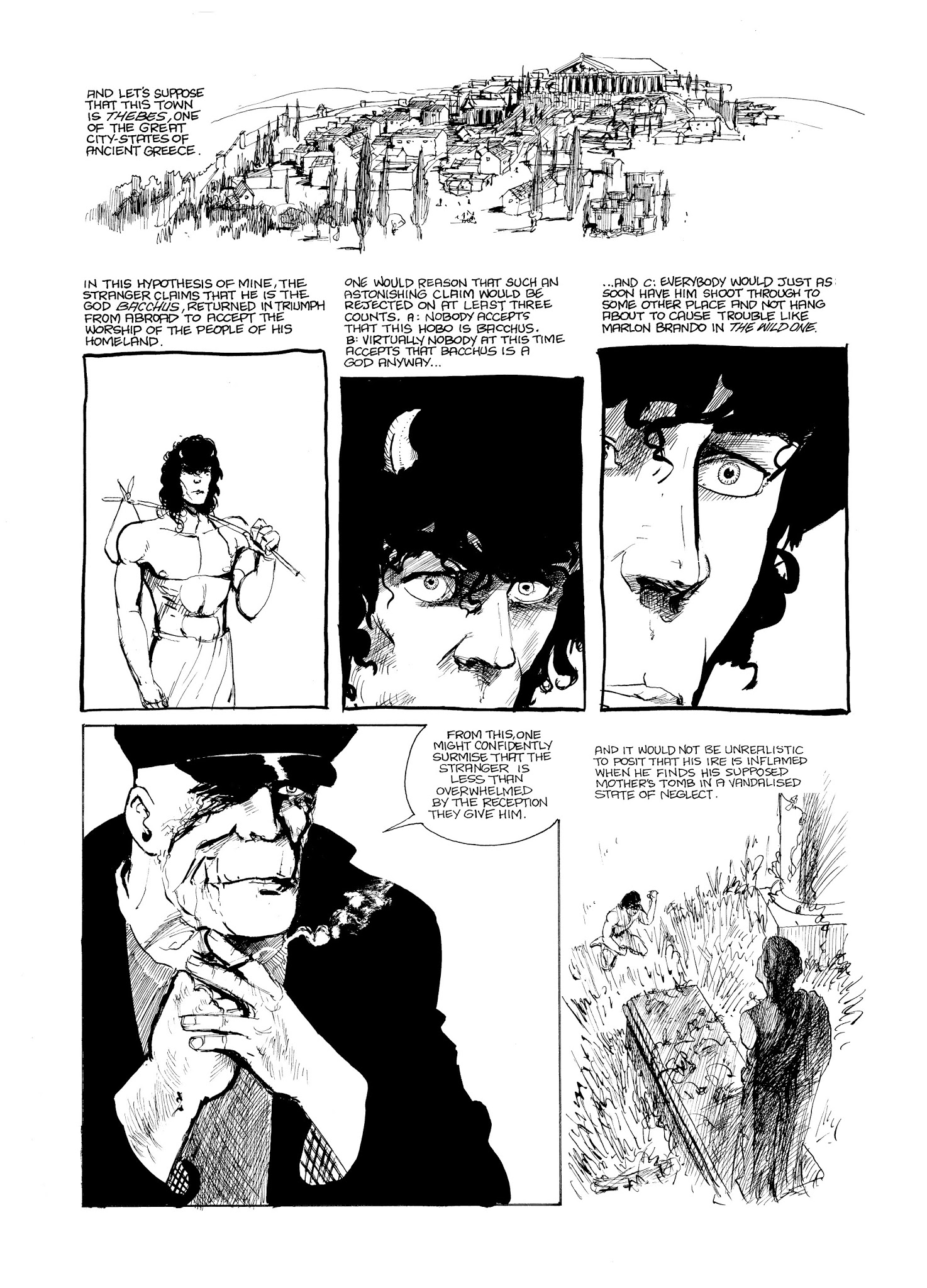 Read online Eddie Campbell's Bacchus comic -  Issue # TPB 2 - 153
