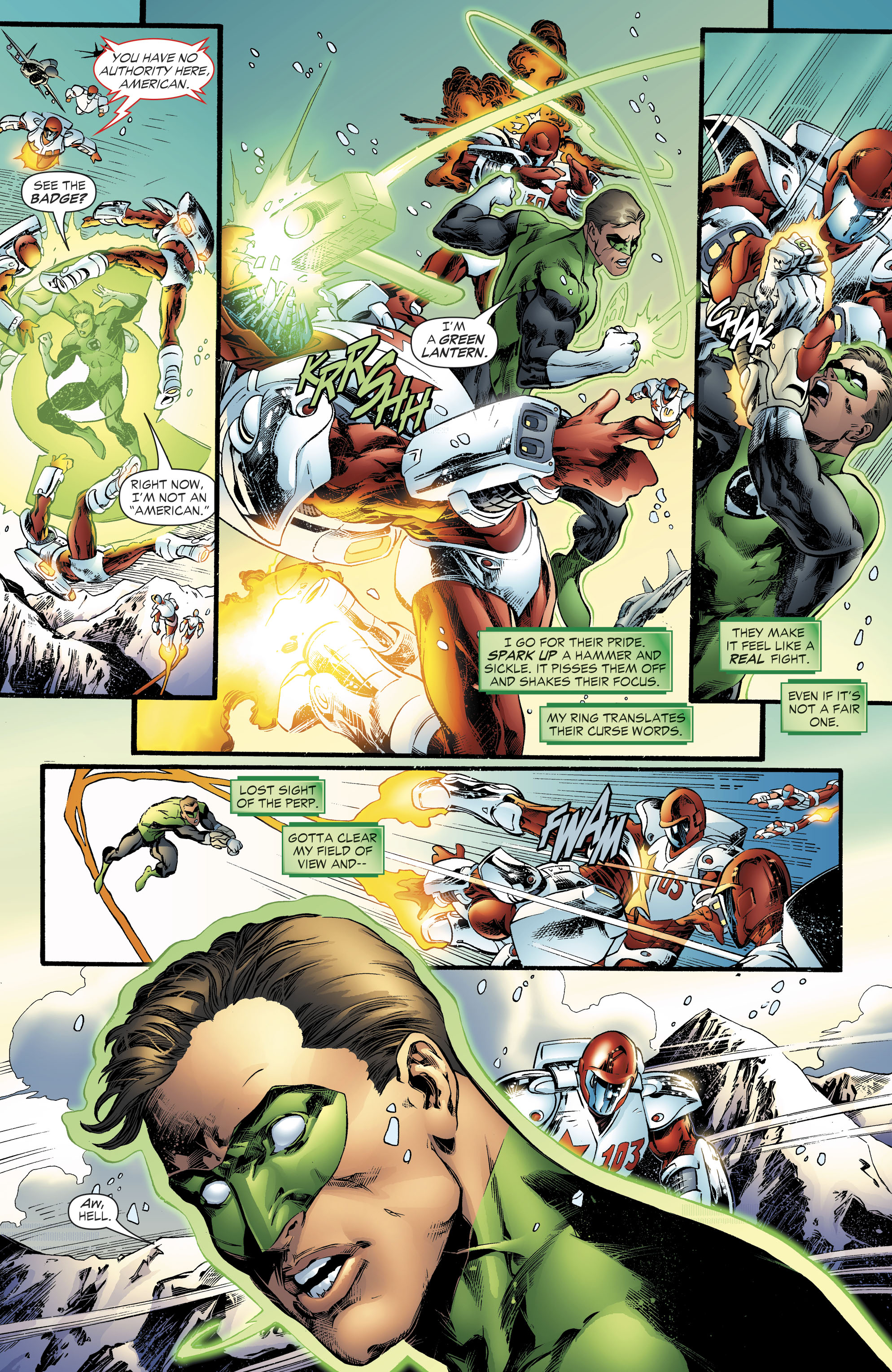 Read online Green Lantern by Geoff Johns comic -  Issue # TPB 2 (Part 2) - 49