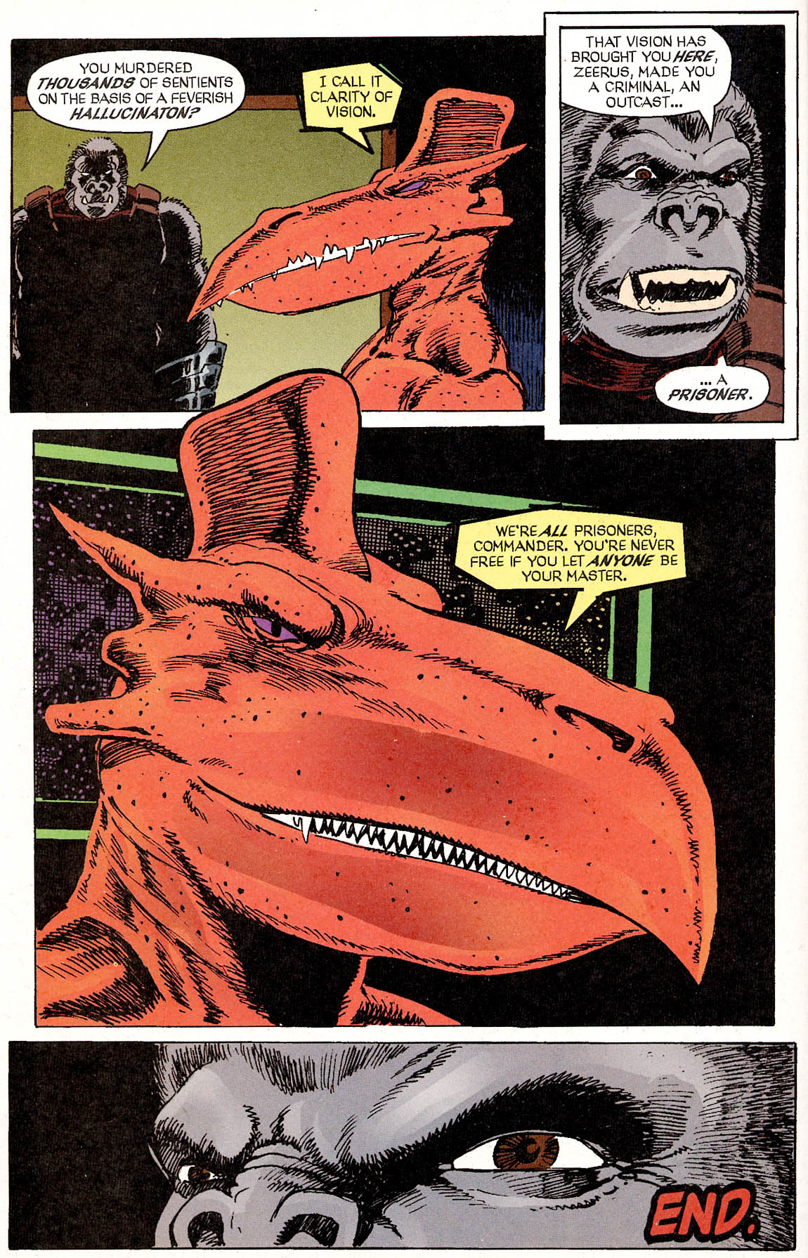Read online Leonard Nimoy's Primortals (1996) comic -  Issue #7 - 22