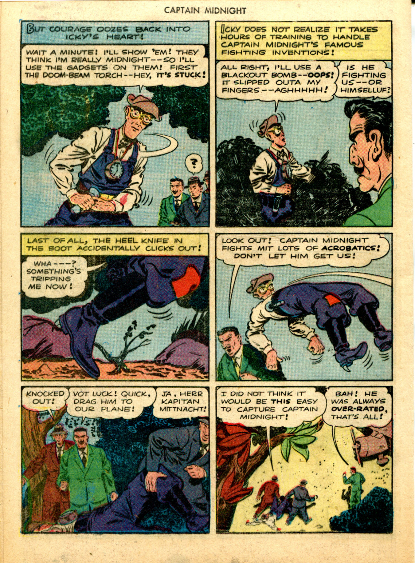 Read online Captain Midnight (1942) comic -  Issue #18 - 40