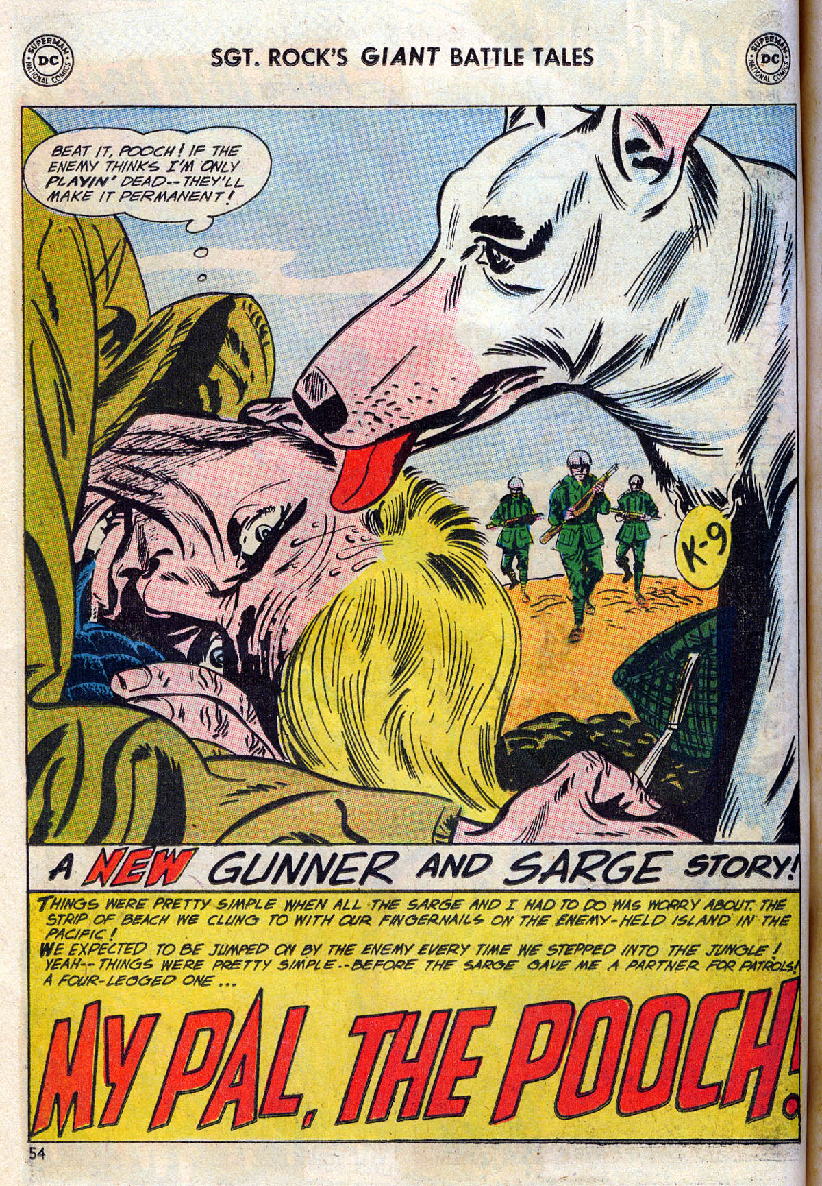 Read online Our Army at War (1952) comic -  Issue #164 - 55