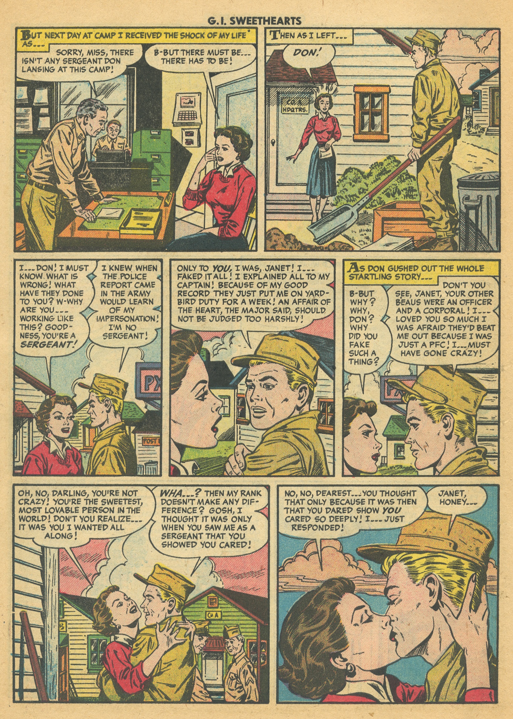 Read online G.I. Sweethearts comic -  Issue #45 - 10