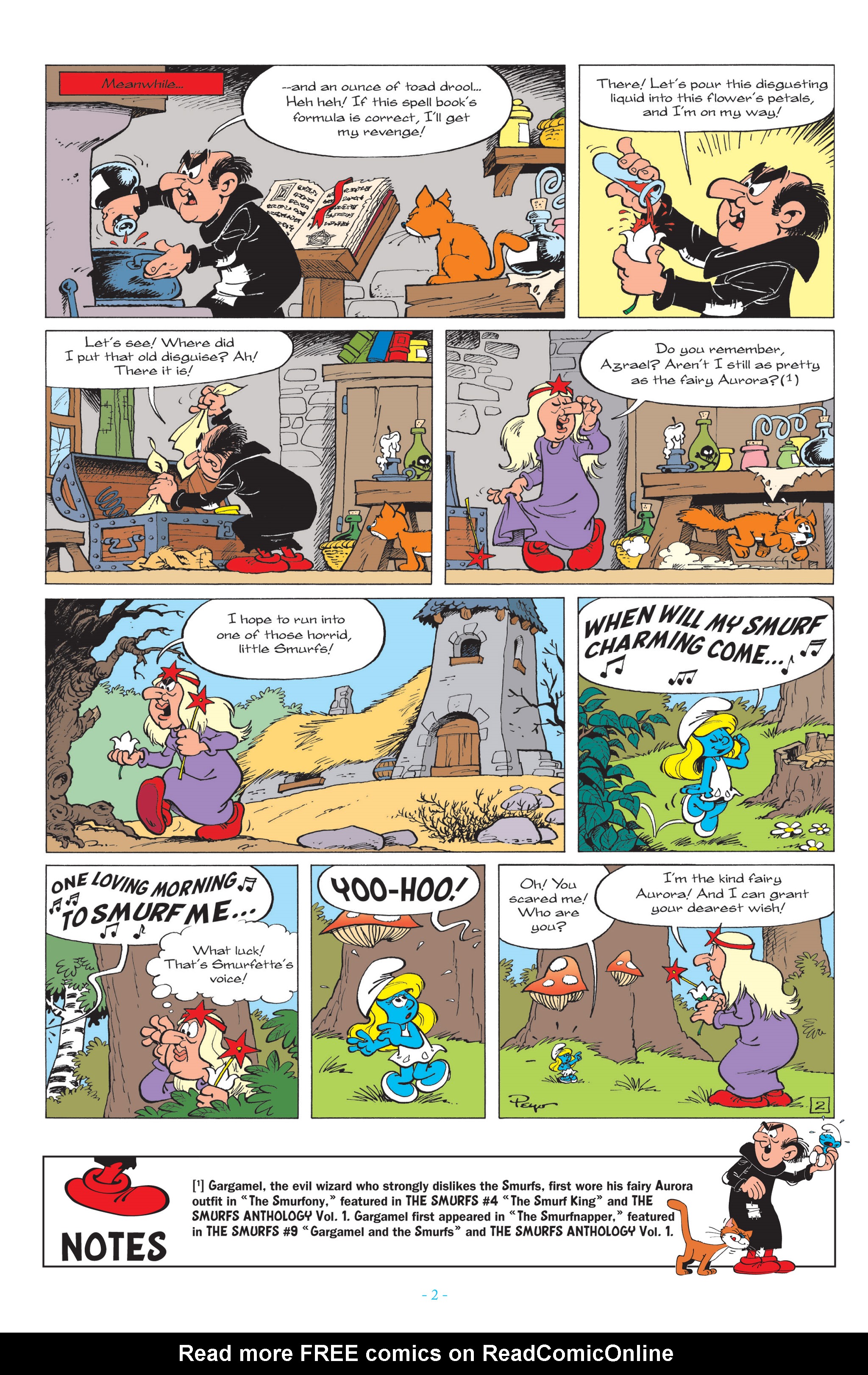 Read online Free Comic Book Day 2014 comic -  Issue # The Smurfs - 4