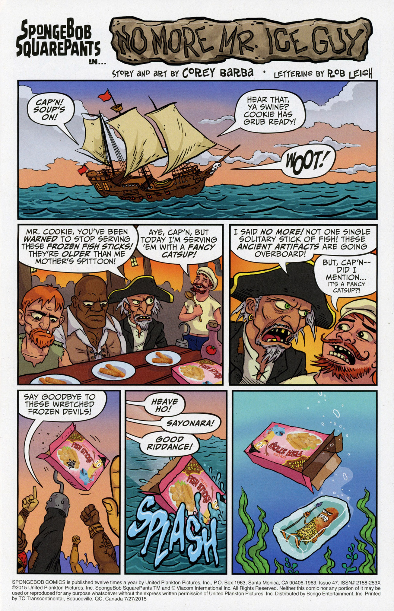 Read online SpongeBob Comics comic -  Issue #47 - 3