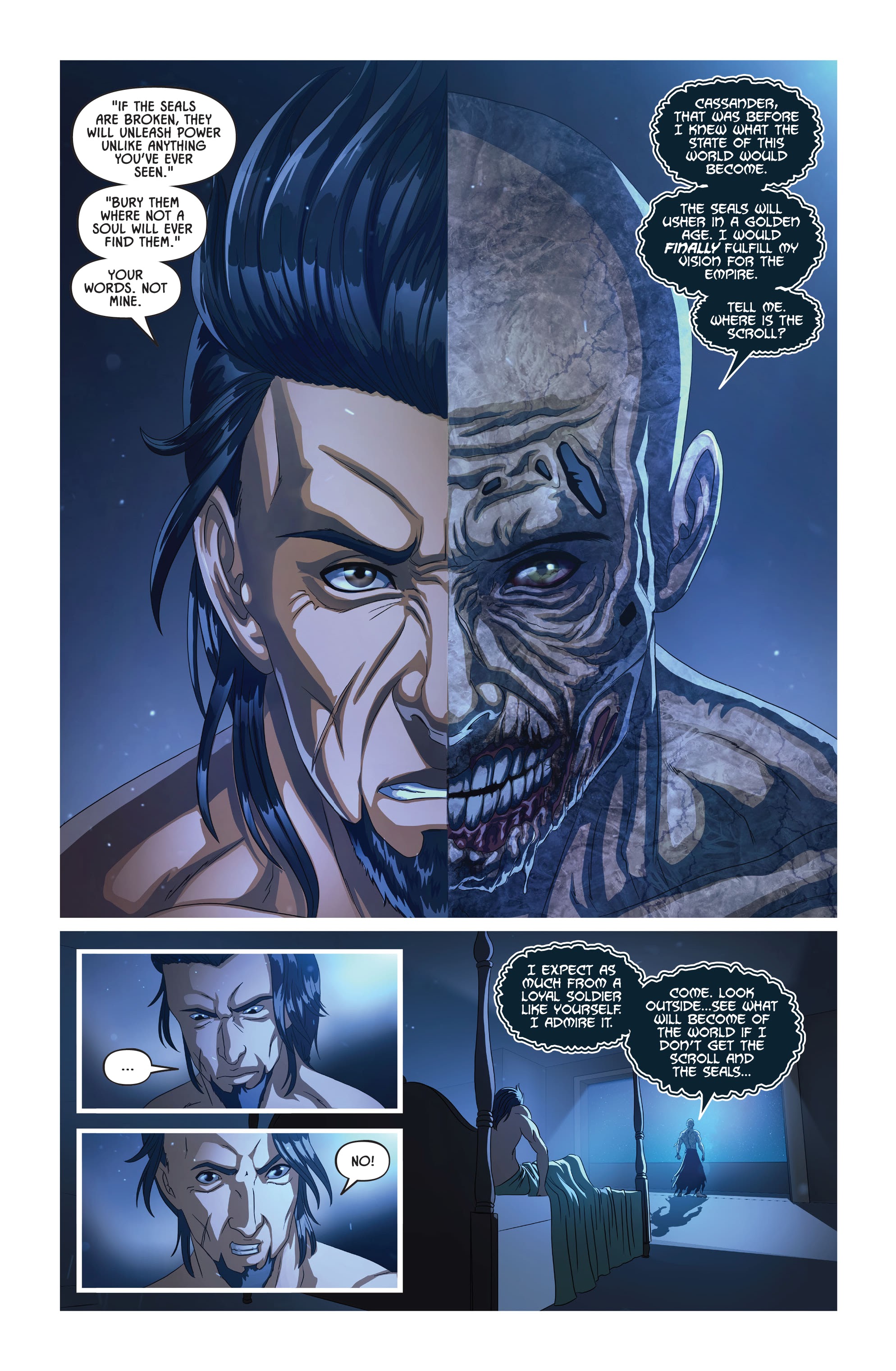 Read online Knights of the Golden Sun comic -  Issue #12 - 20