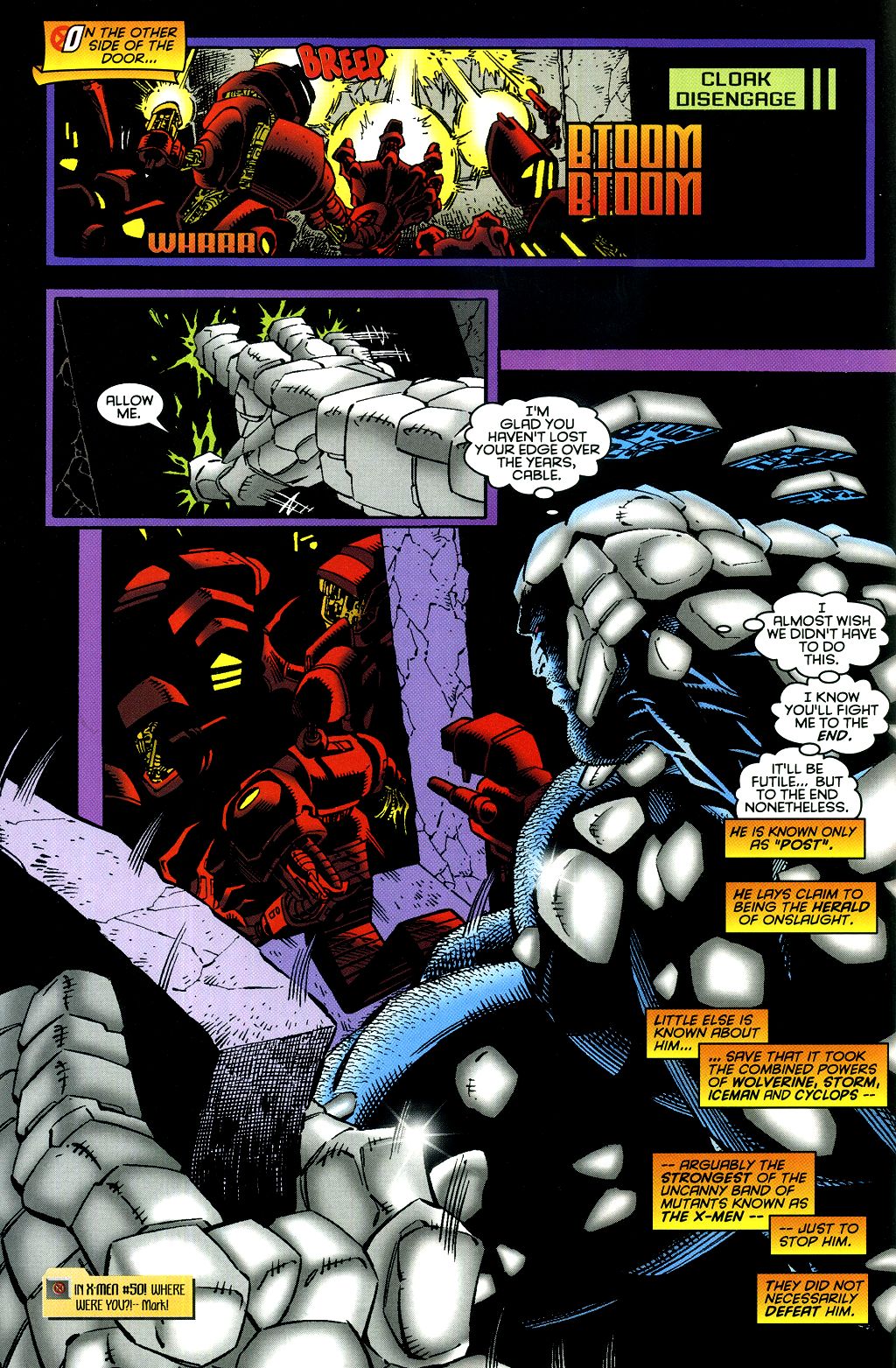 Read online Cable (1993) comic -  Issue #32 - 7