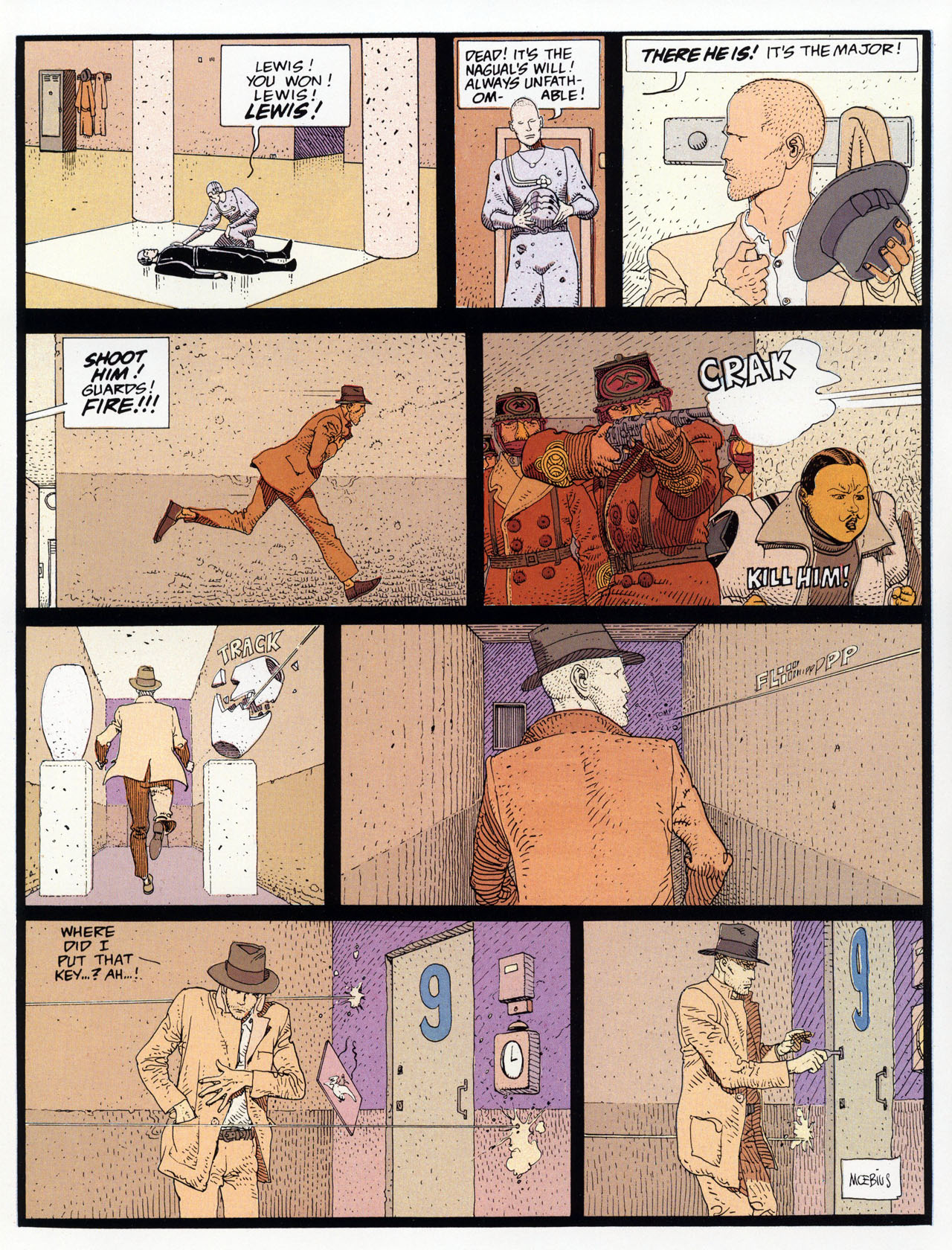 Read online Epic Graphic Novel: Moebius comic -  Issue # TPB 3 - 120