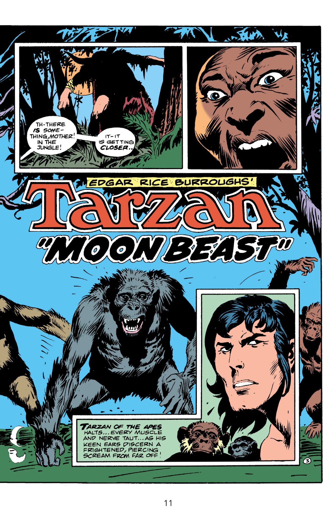 Read online Edgar Rice Burroughs' Tarzan The Joe Kubert Years comic -  Issue # TPB 3 (Part 1) - 13