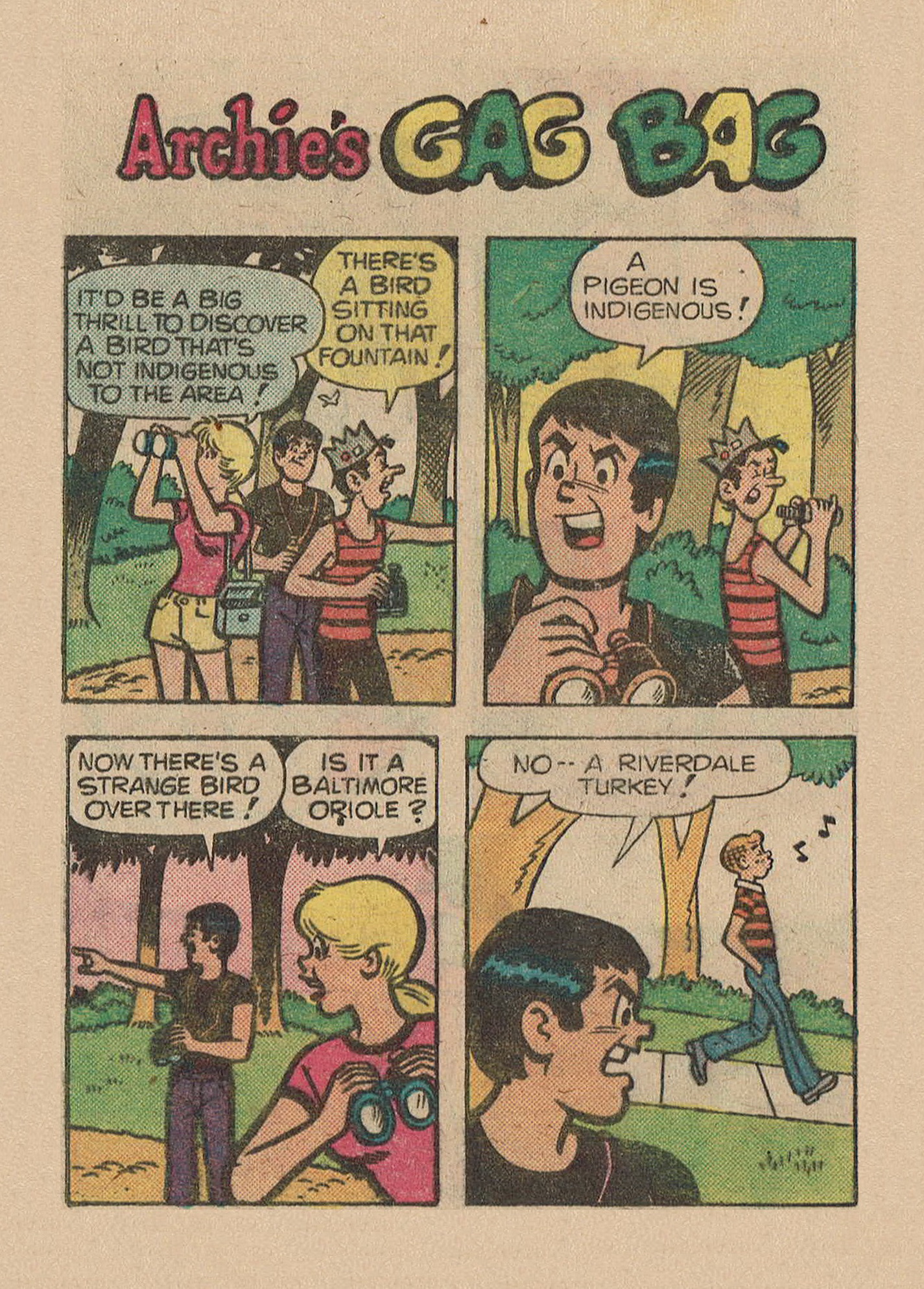 Read online Archie Digest Magazine comic -  Issue #42 - 116