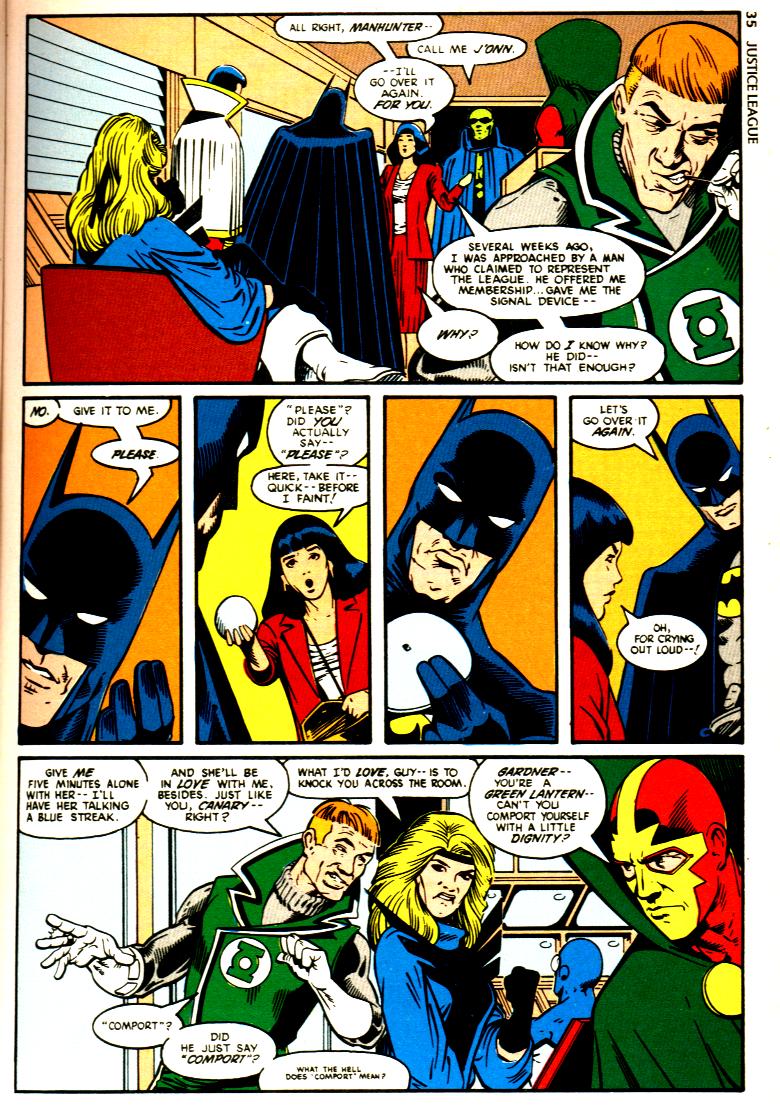 Read online Justice League International (1987) comic -  Issue #1-7 - A New Beginning - 36