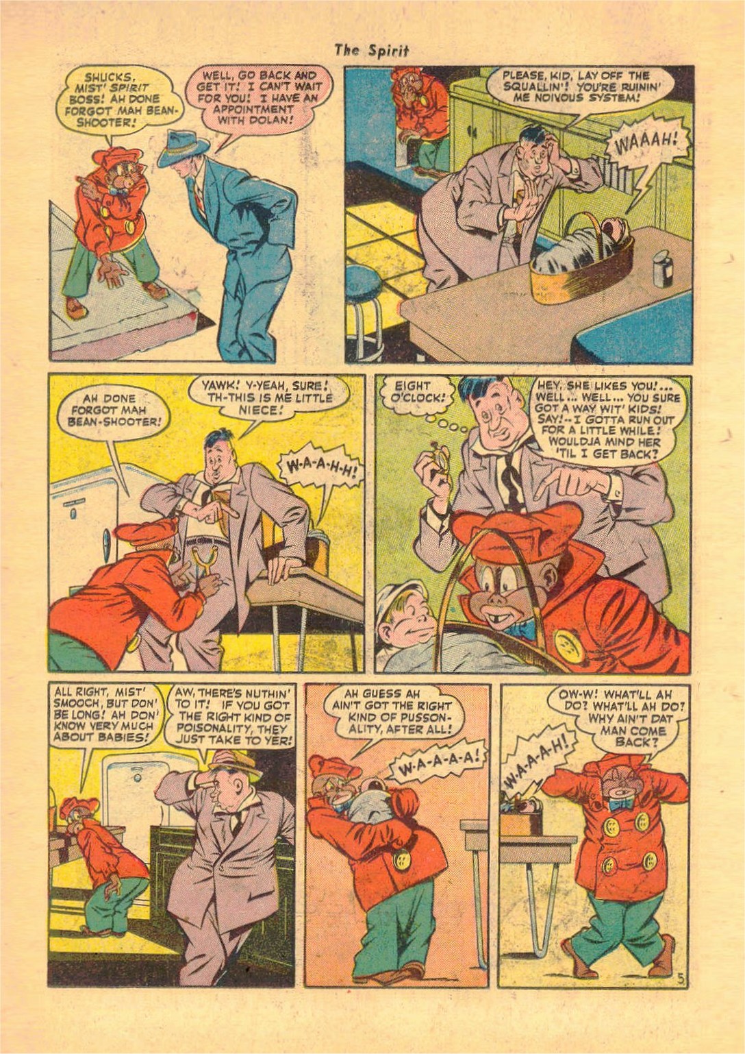 Read online The Spirit (1944) comic -  Issue #8 - 16