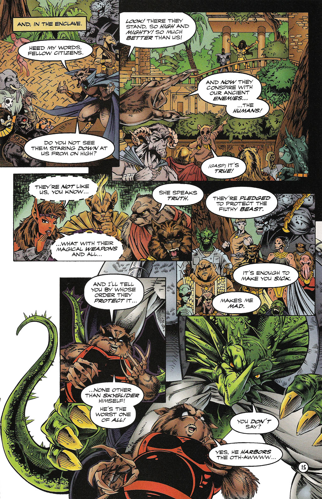 Read online ShadowHawk comic -  Issue #15 - 18