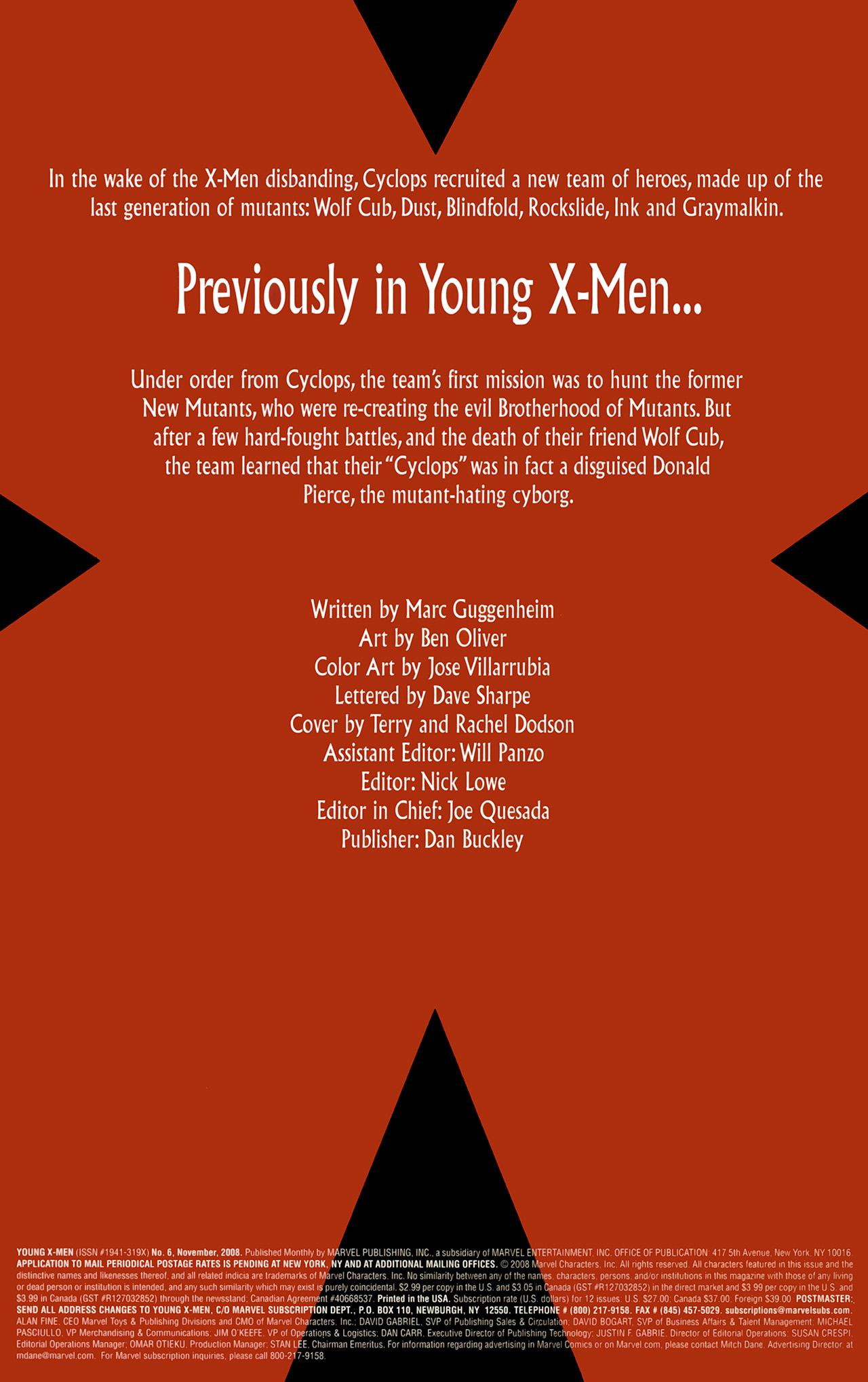 Read online Young X-Men comic -  Issue #6 - 3