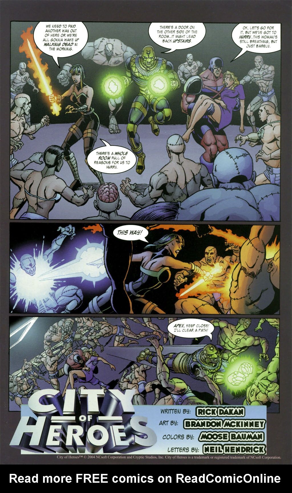 Read online City of Heroes (2004) comic -  Issue #2 - 2