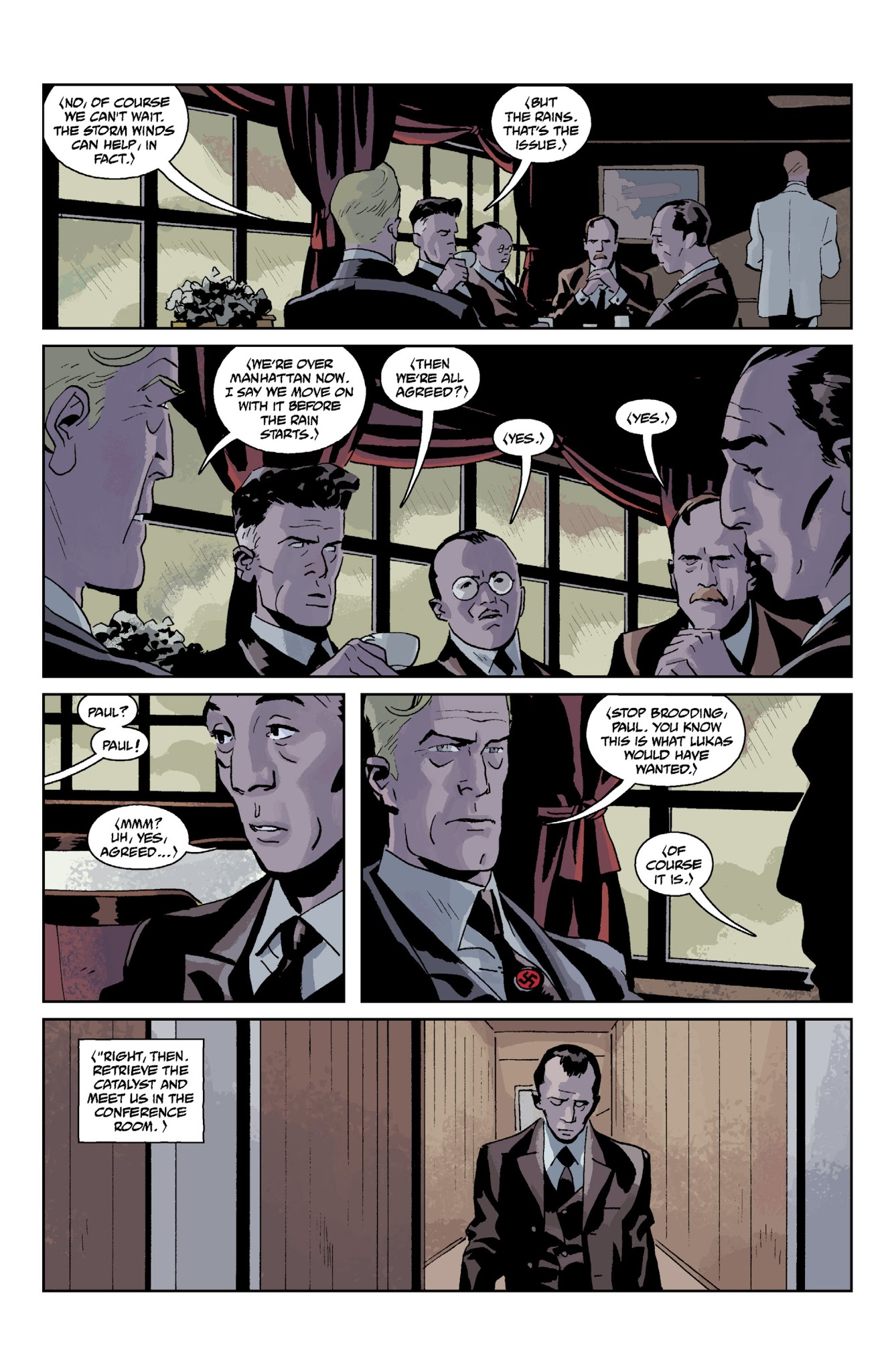 Read online Lobster Johnson: Satan Smells a Rat comic -  Issue # TPB - 14