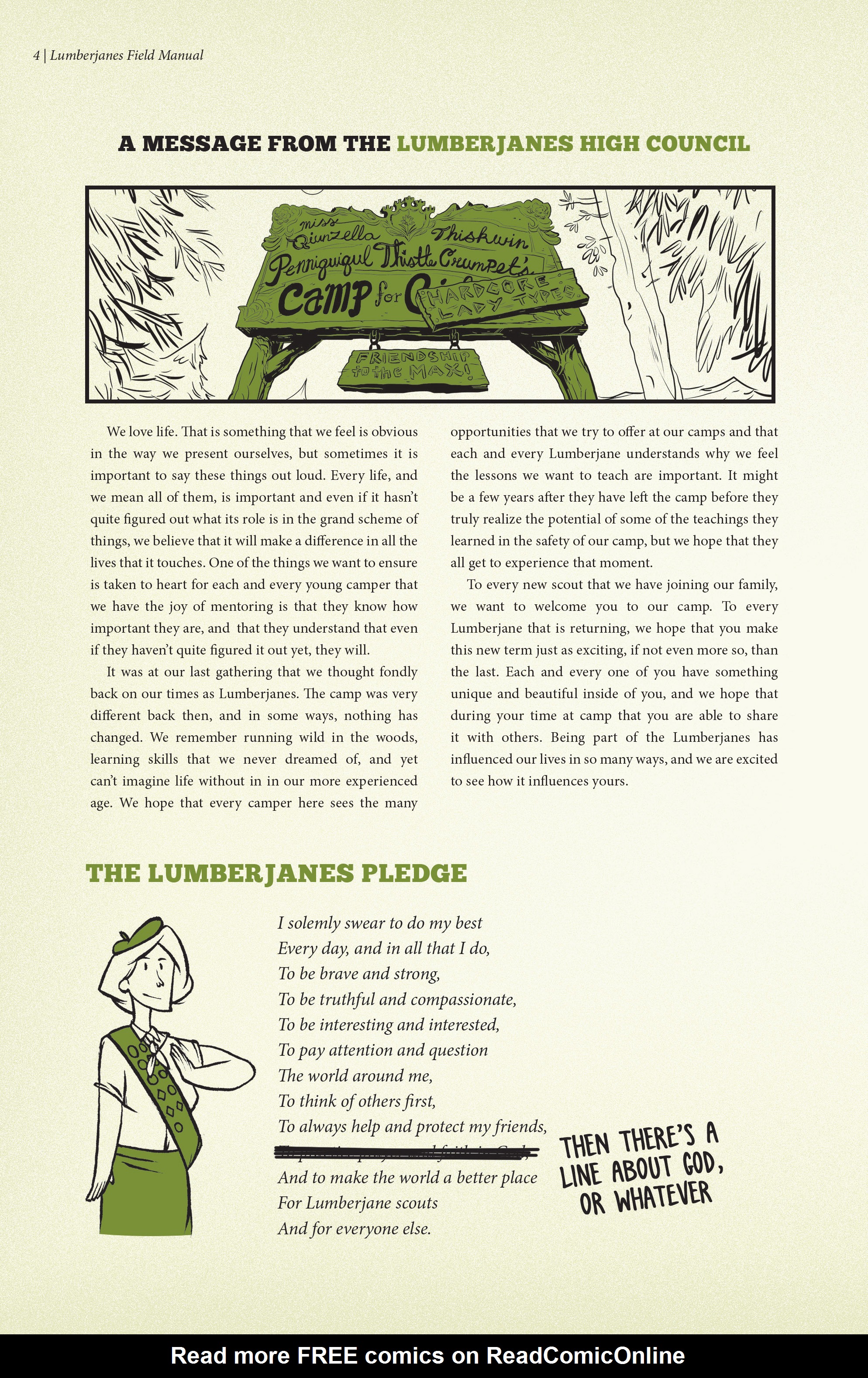 Read online Lumberjanes Vol. 6 comic -  Issue # TPB - 5
