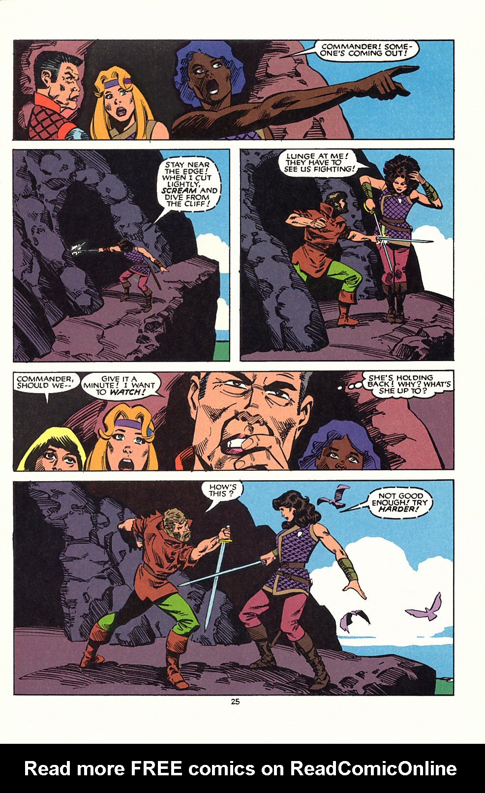 Read online Sisterhood of Steel comic -  Issue #6 - 26