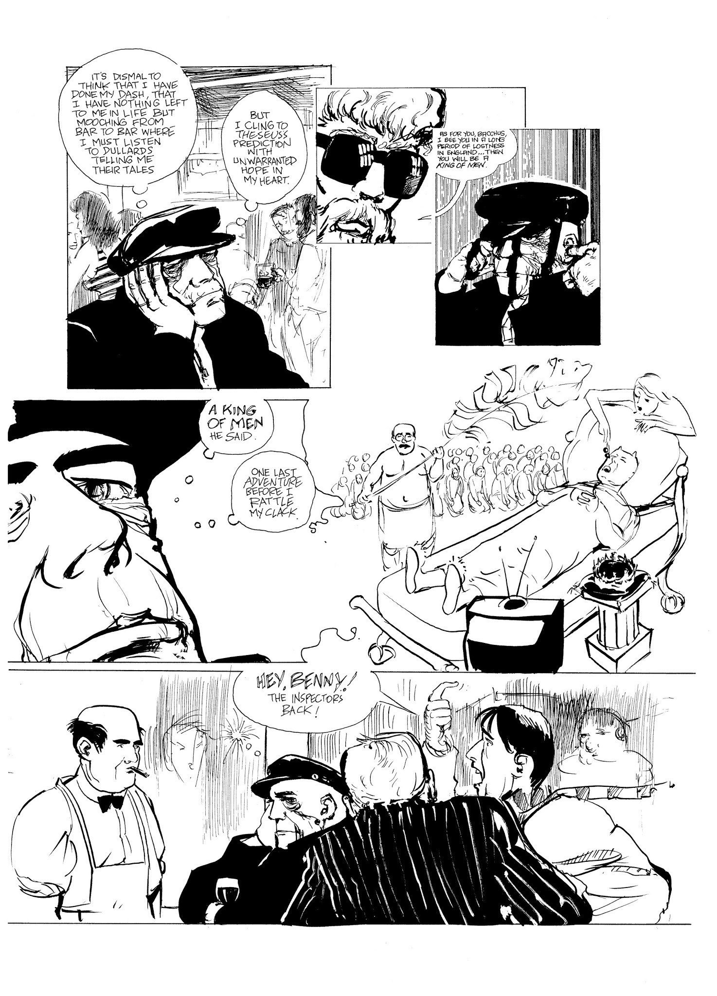 Read online Eddie Campbell's Bacchus comic -  Issue # TPB 3 - 225