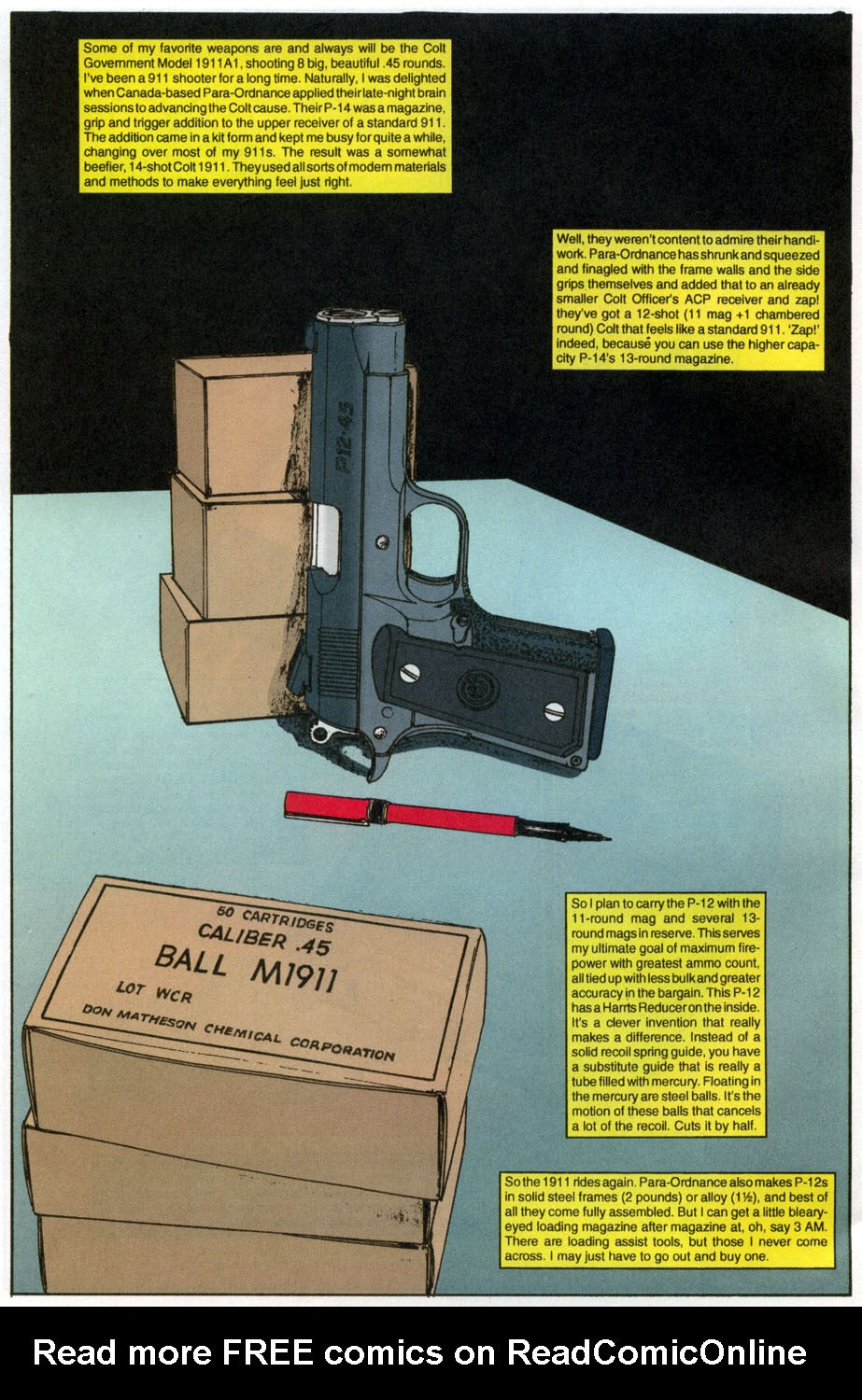 Read online The Punisher Armory comic -  Issue #8 - 9