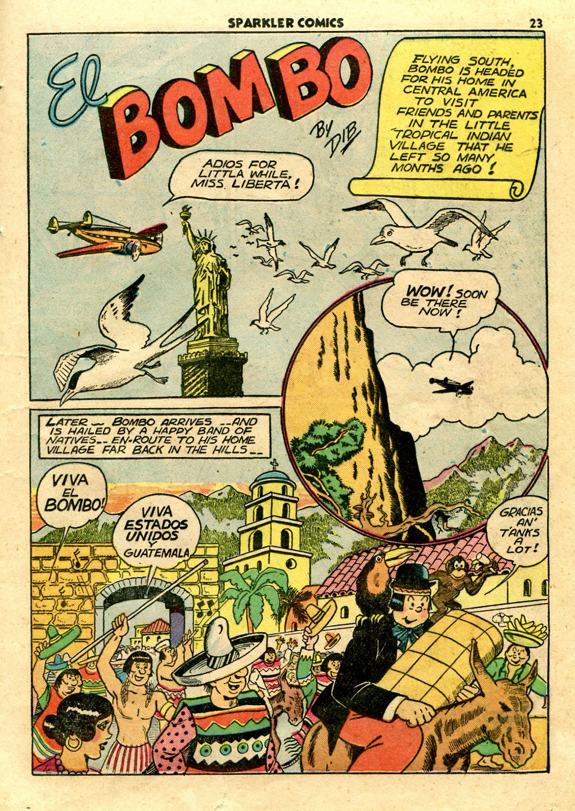 Read online Sparkler Comics comic -  Issue #22 - 25