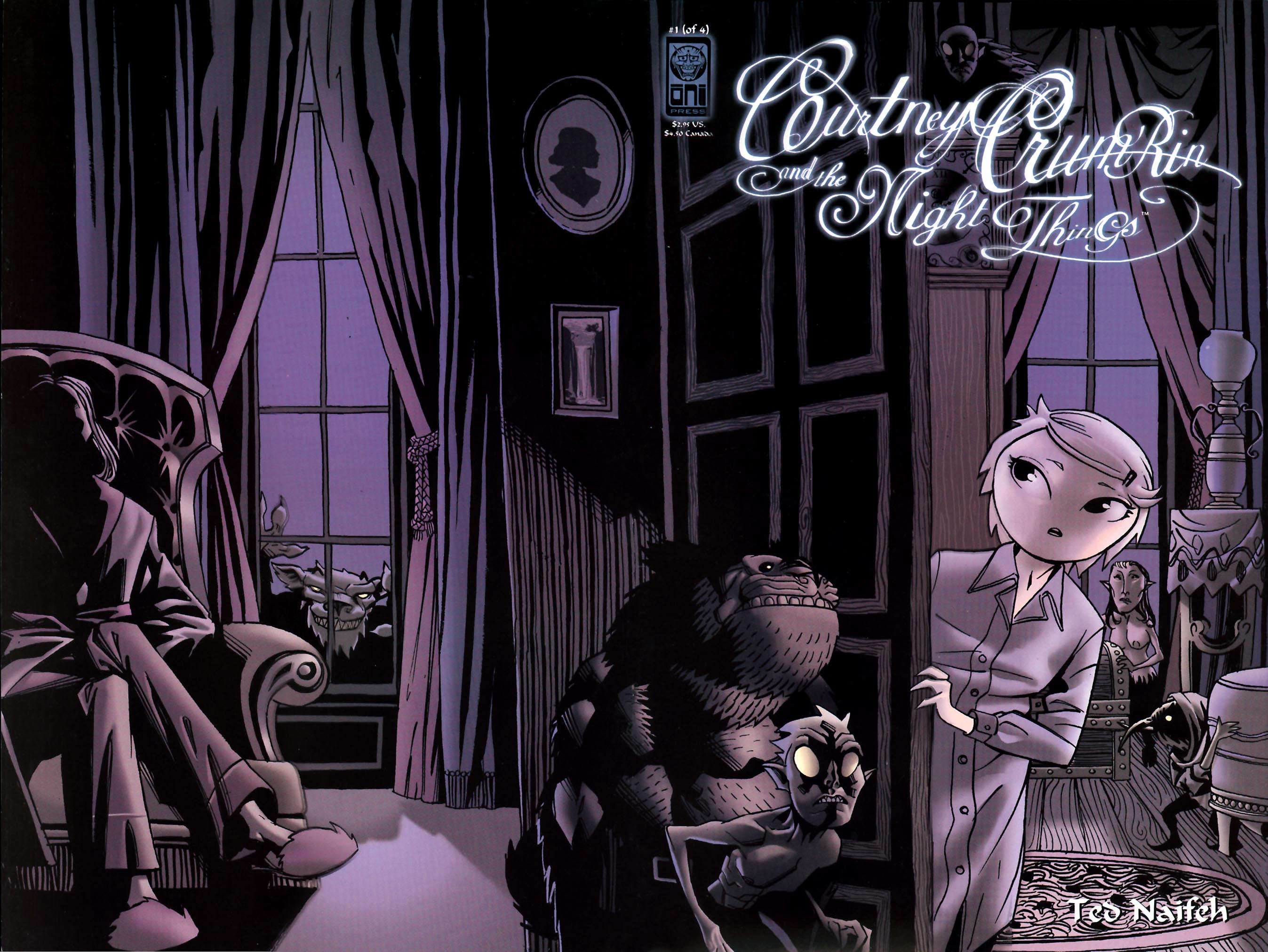Read online Courtney Crumrin And The Night Things comic -  Issue #1 - 2