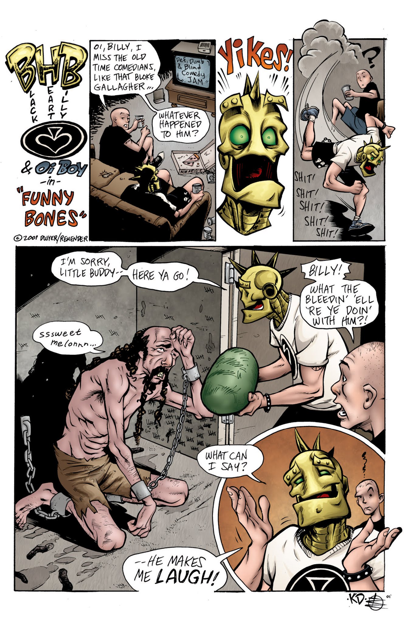 Read online Black Heart Billy comic -  Issue # TPB - 74