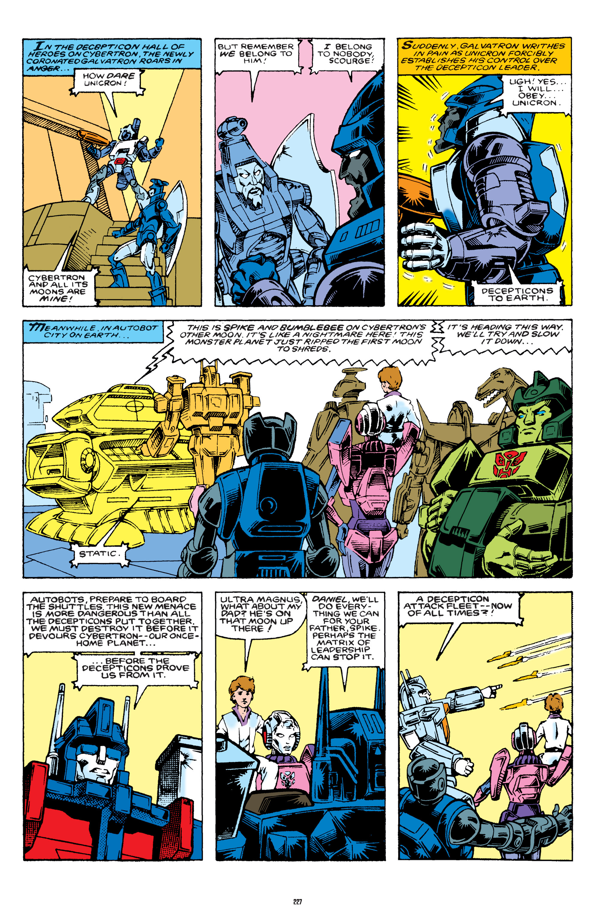 Read online The Transformers Classics comic -  Issue # TPB 7 - 226