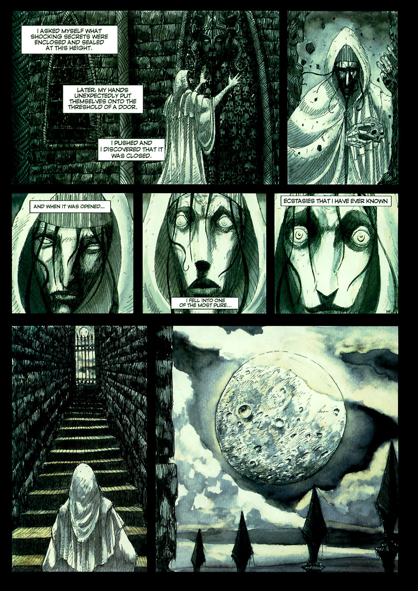 Read online H.P. Lovecraft - The Temple comic -  Issue # Full - 10