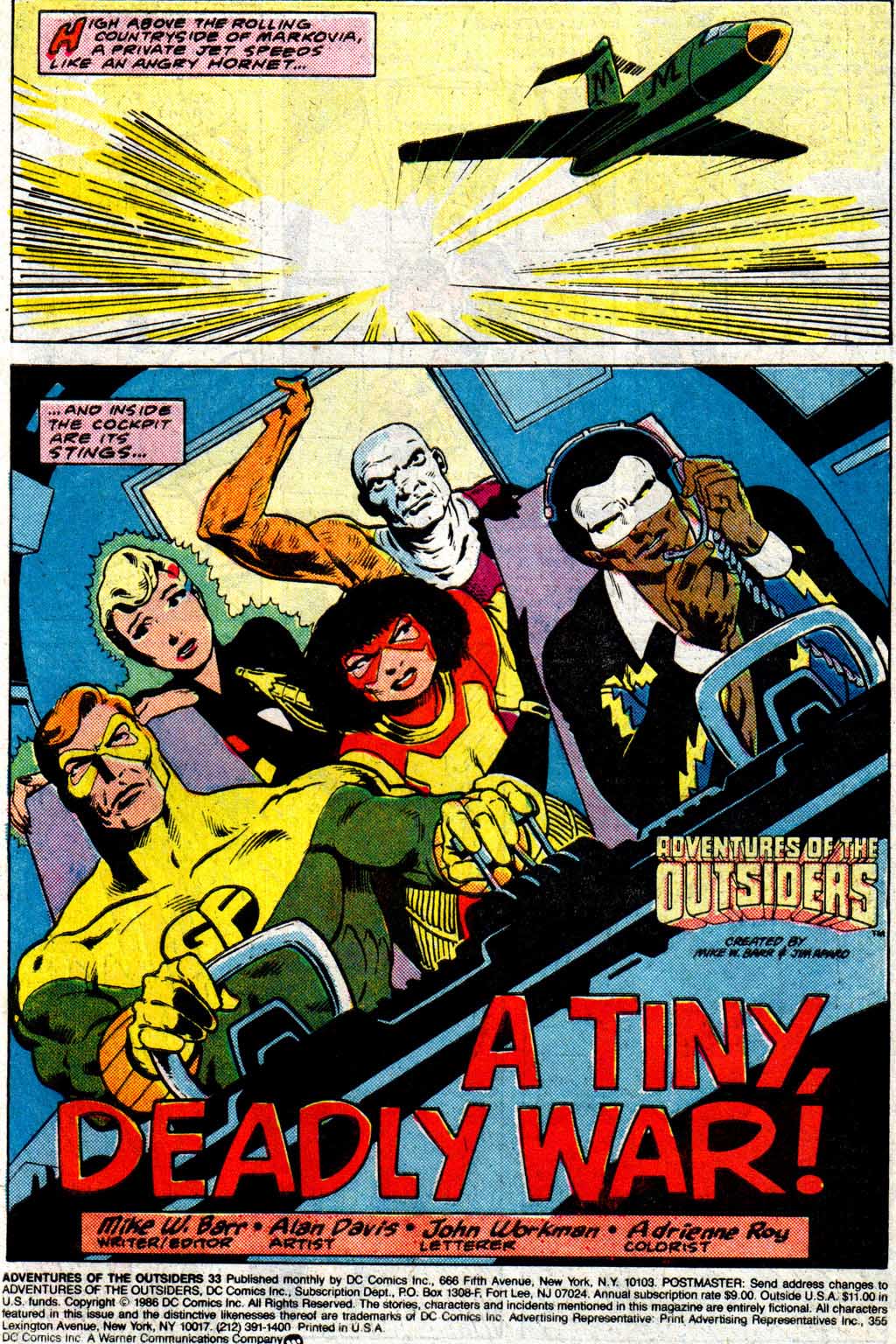 Read online Adventures of the Outsiders comic -  Issue #33 - 3