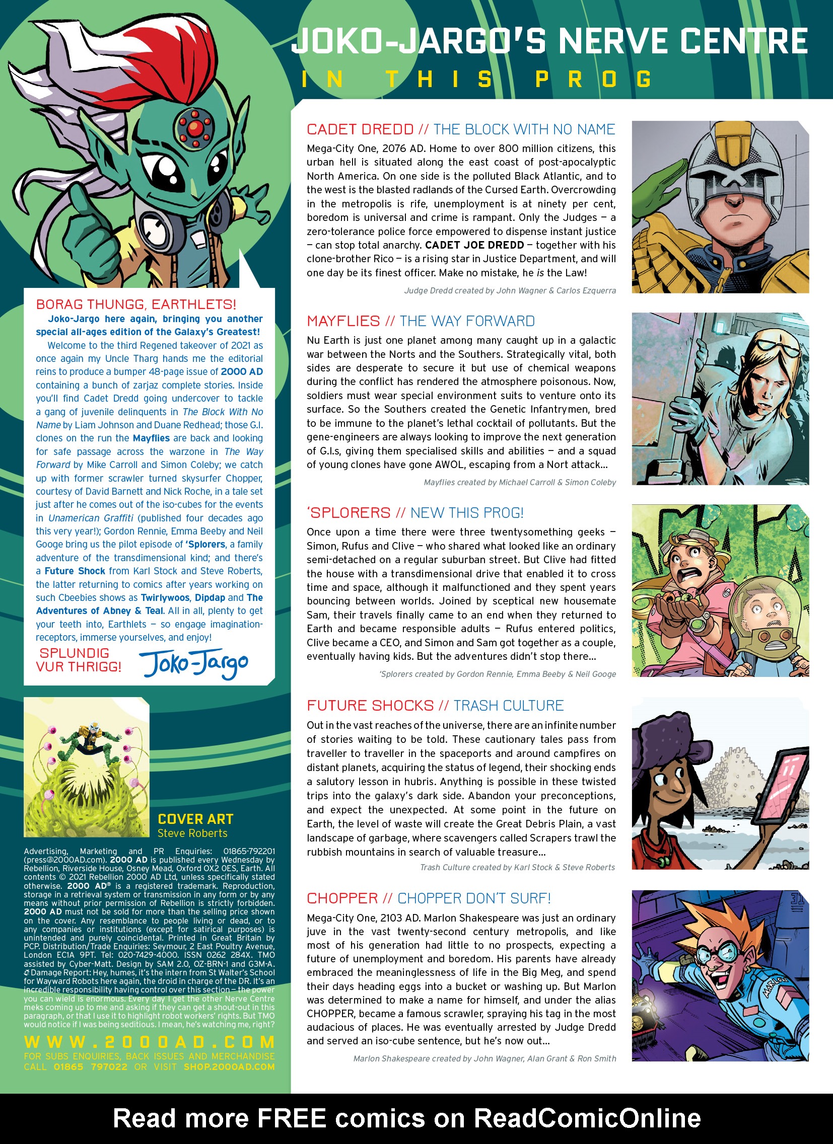 Read online 2000 AD comic -  Issue #2246 - 2