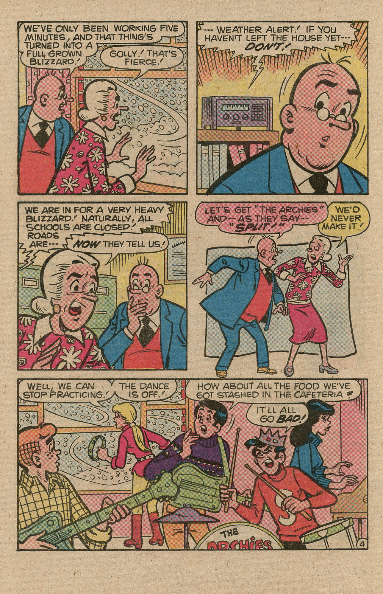 Read online Archie's TV Laugh-Out comic -  Issue #64 - 6
