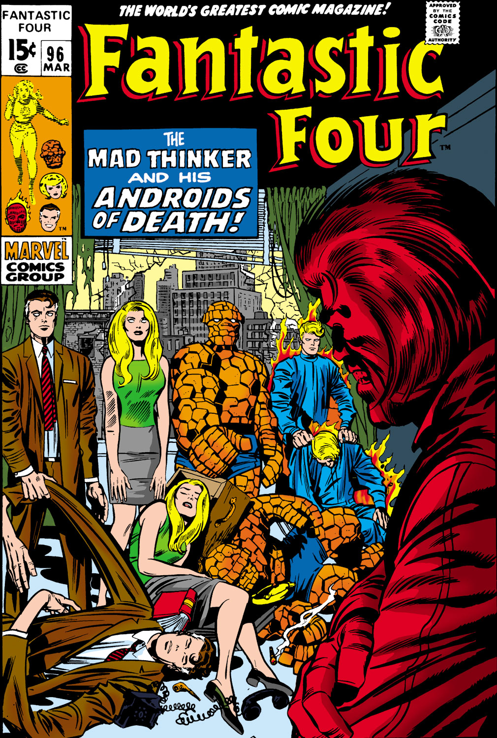 Read online Fantastic Four (1961) comic -  Issue #96 - 1