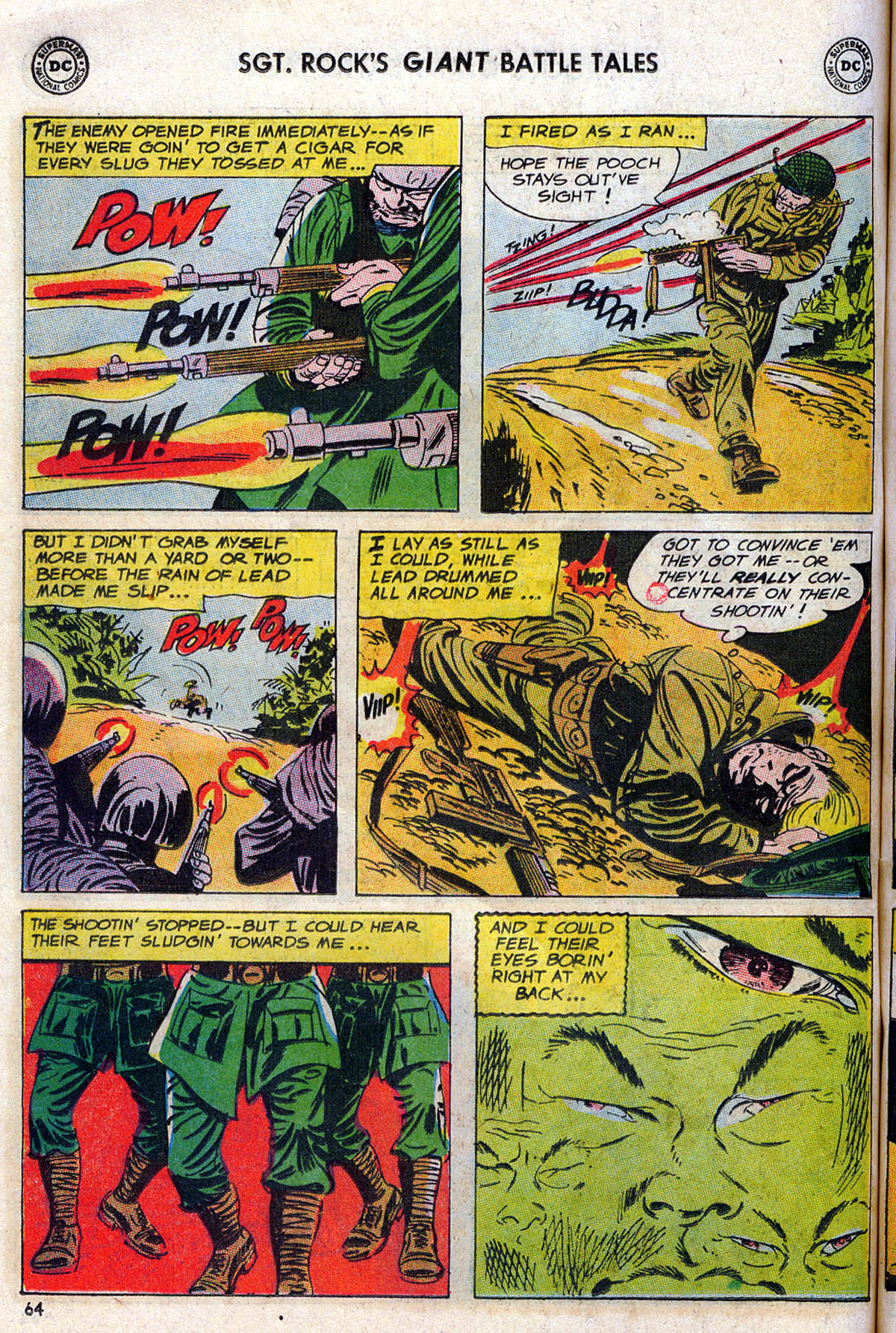Read online Our Army at War (1952) comic -  Issue #164 - 65