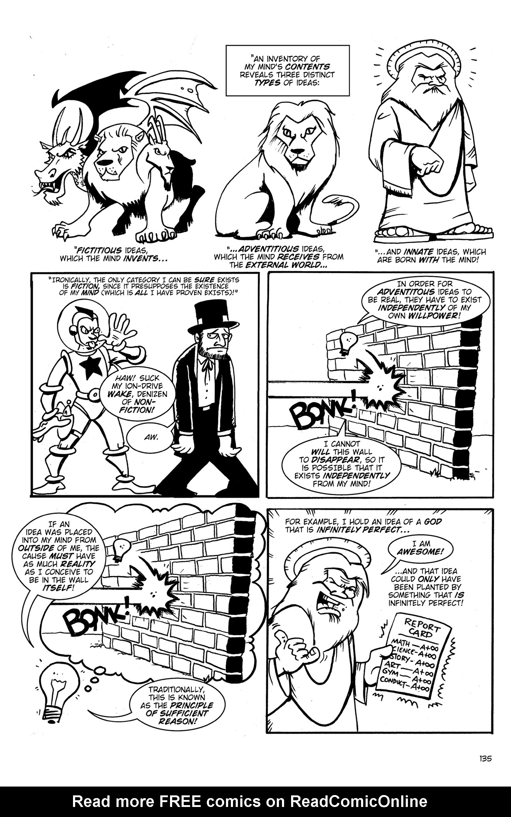 Read online Action Philosophers! comic -  Issue #Action Philosophers! TPB (Part 1) - 134