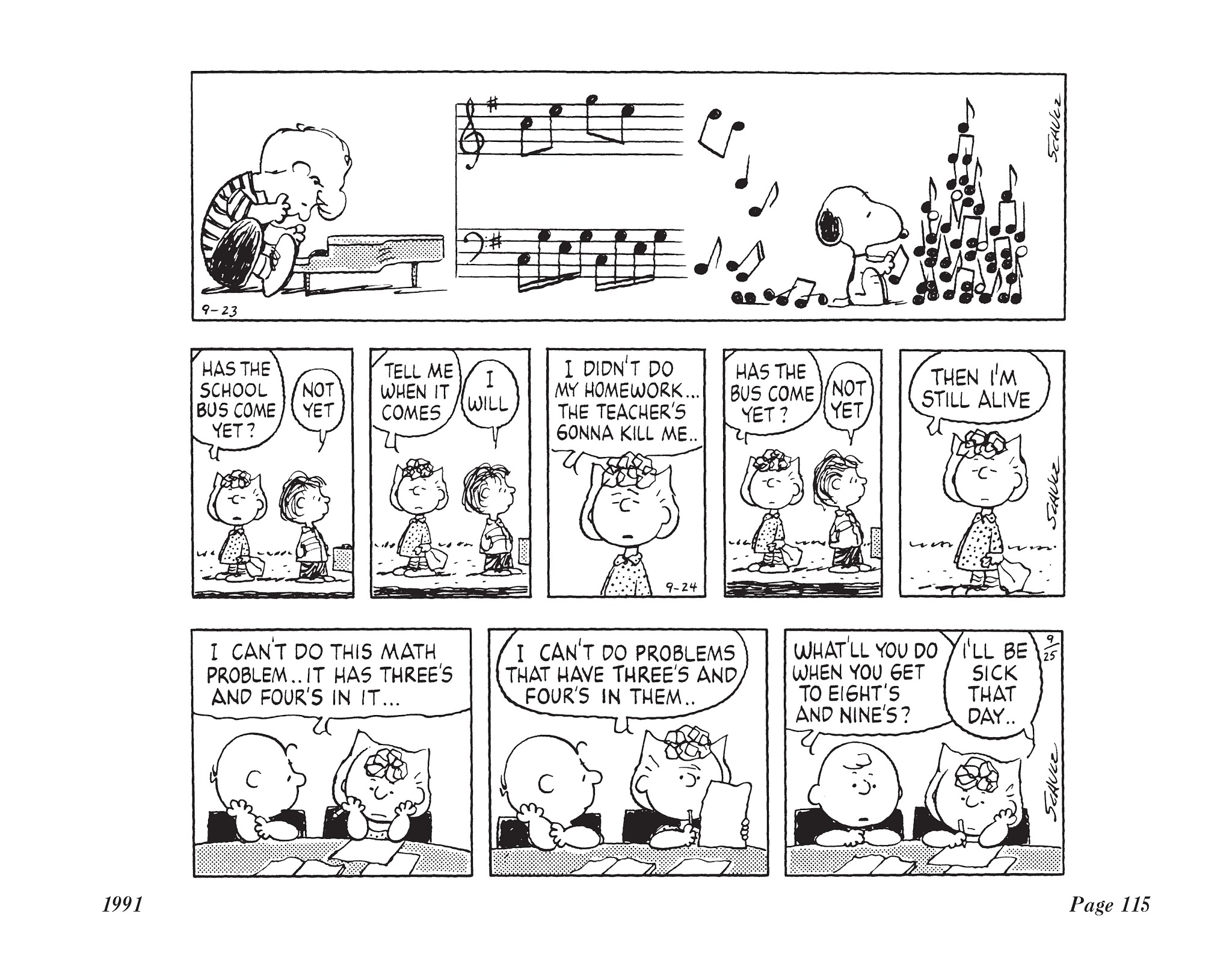 Read online The Complete Peanuts comic -  Issue # TPB 21 - 129