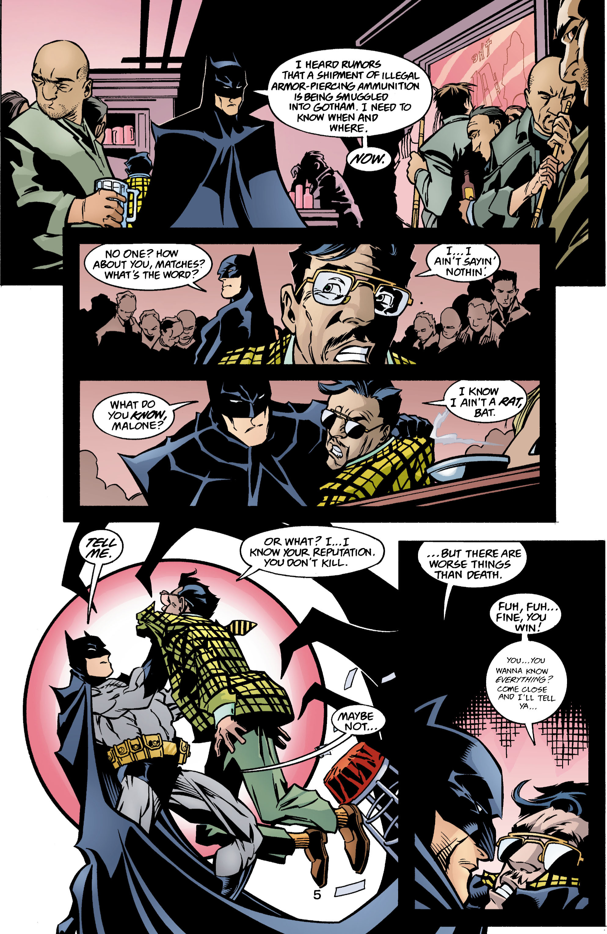 Read online Batman (1940) comic -  Issue #588 - 6