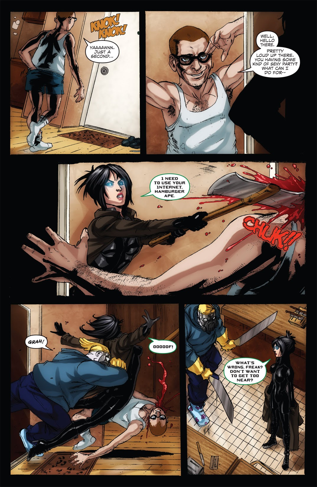 Read online Hack/Slash Annual - Suicide Girls Annual comic -  Issue # Full - 31