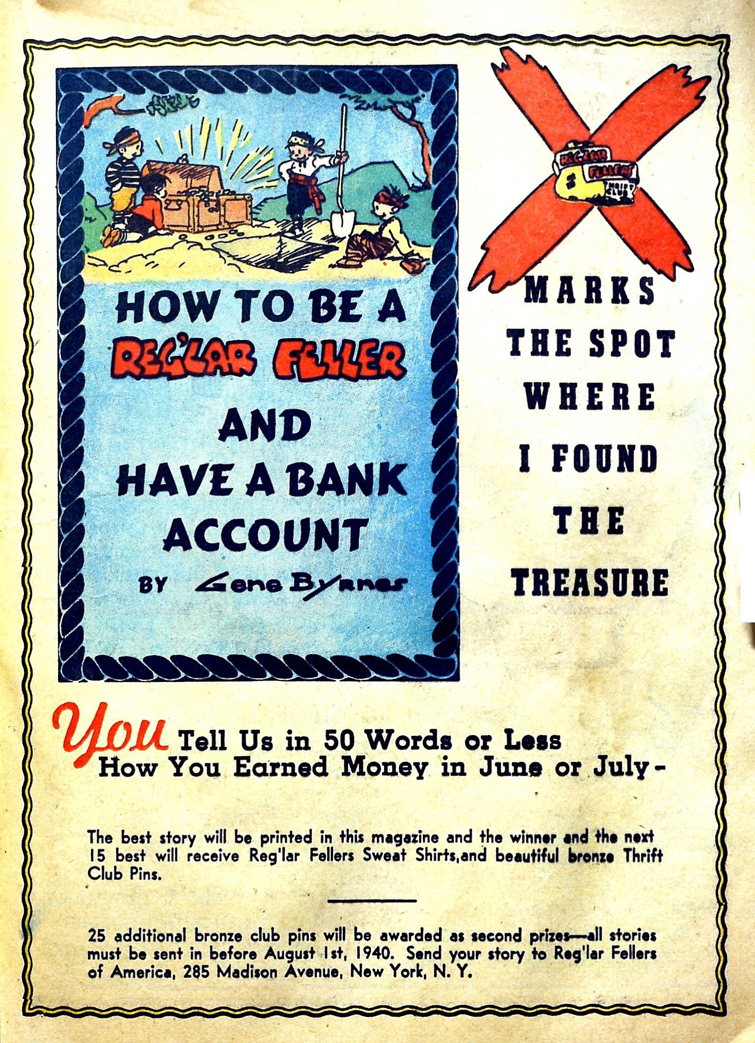 Read online Reg'lar Fellers Heroic Comics comic -  Issue #1 - 42