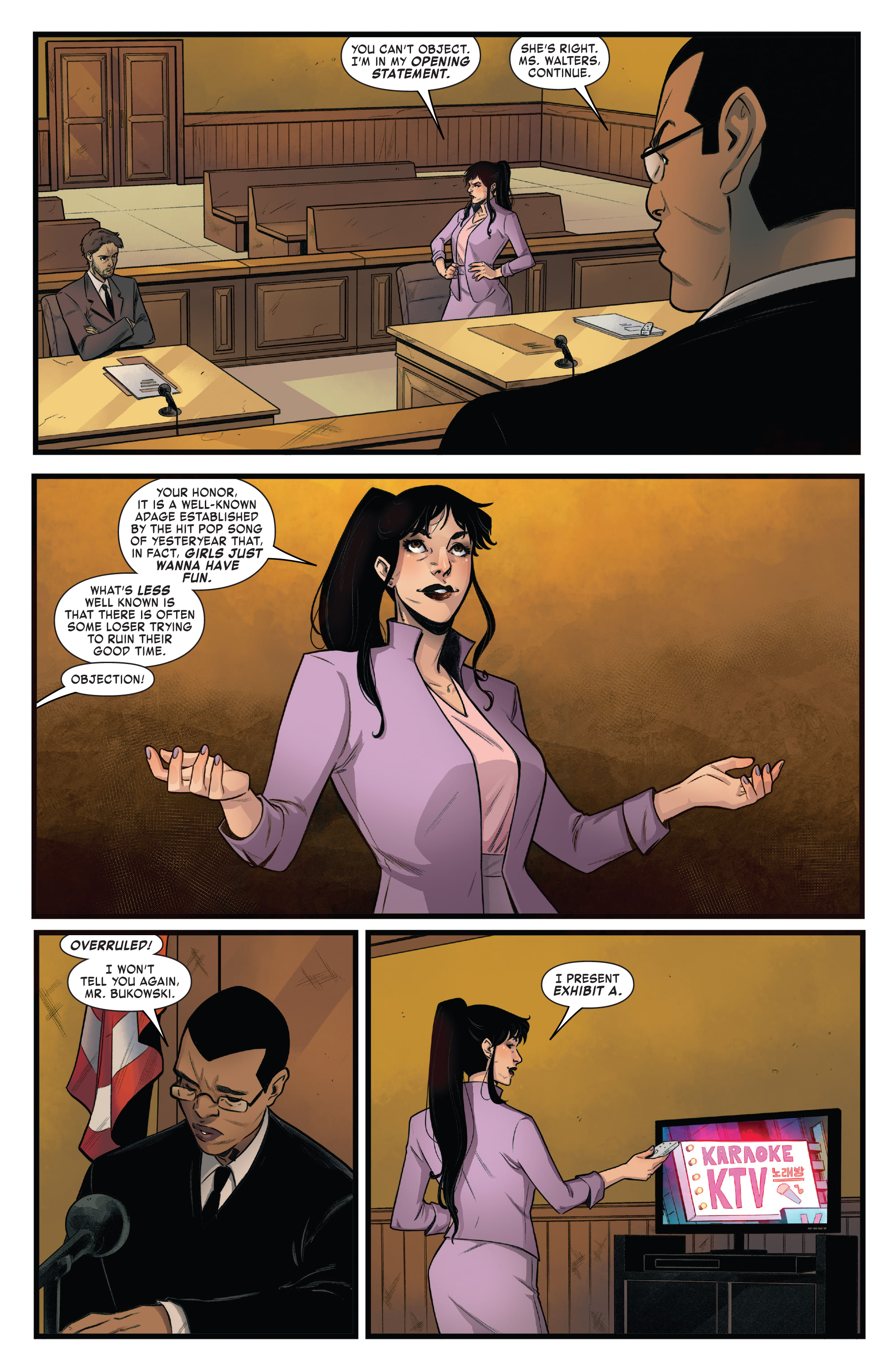 Read online Women of Marvel (2023) comic -  Issue #1 - 5