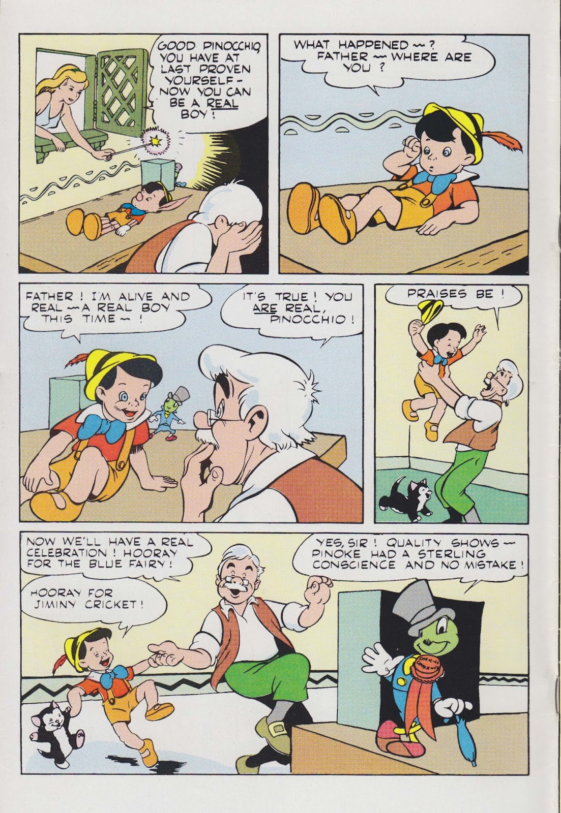 Walt Disney's Pinocchio Special issue Full - Page 36