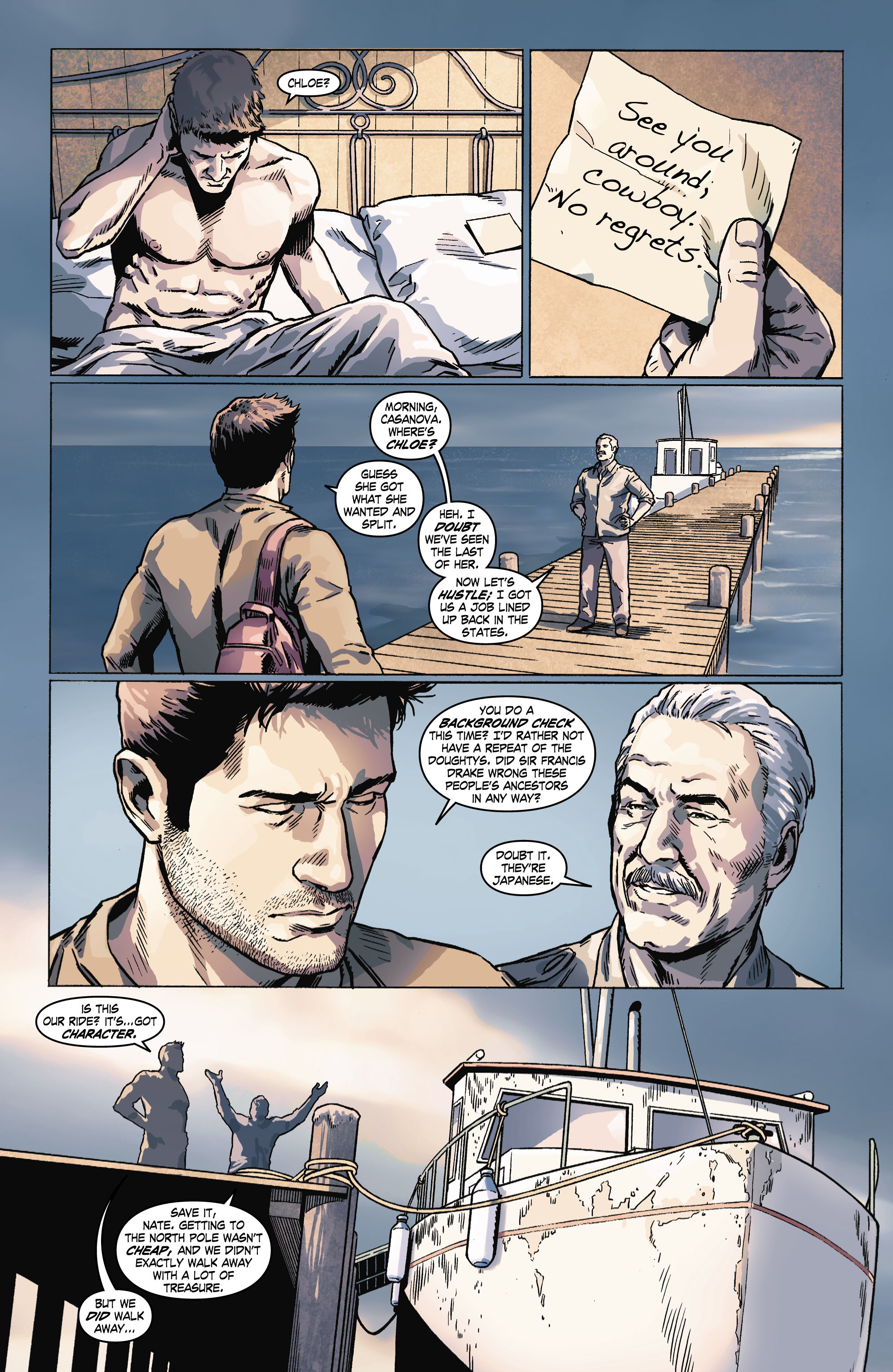 Read online Uncharted comic -  Issue #6 - 20