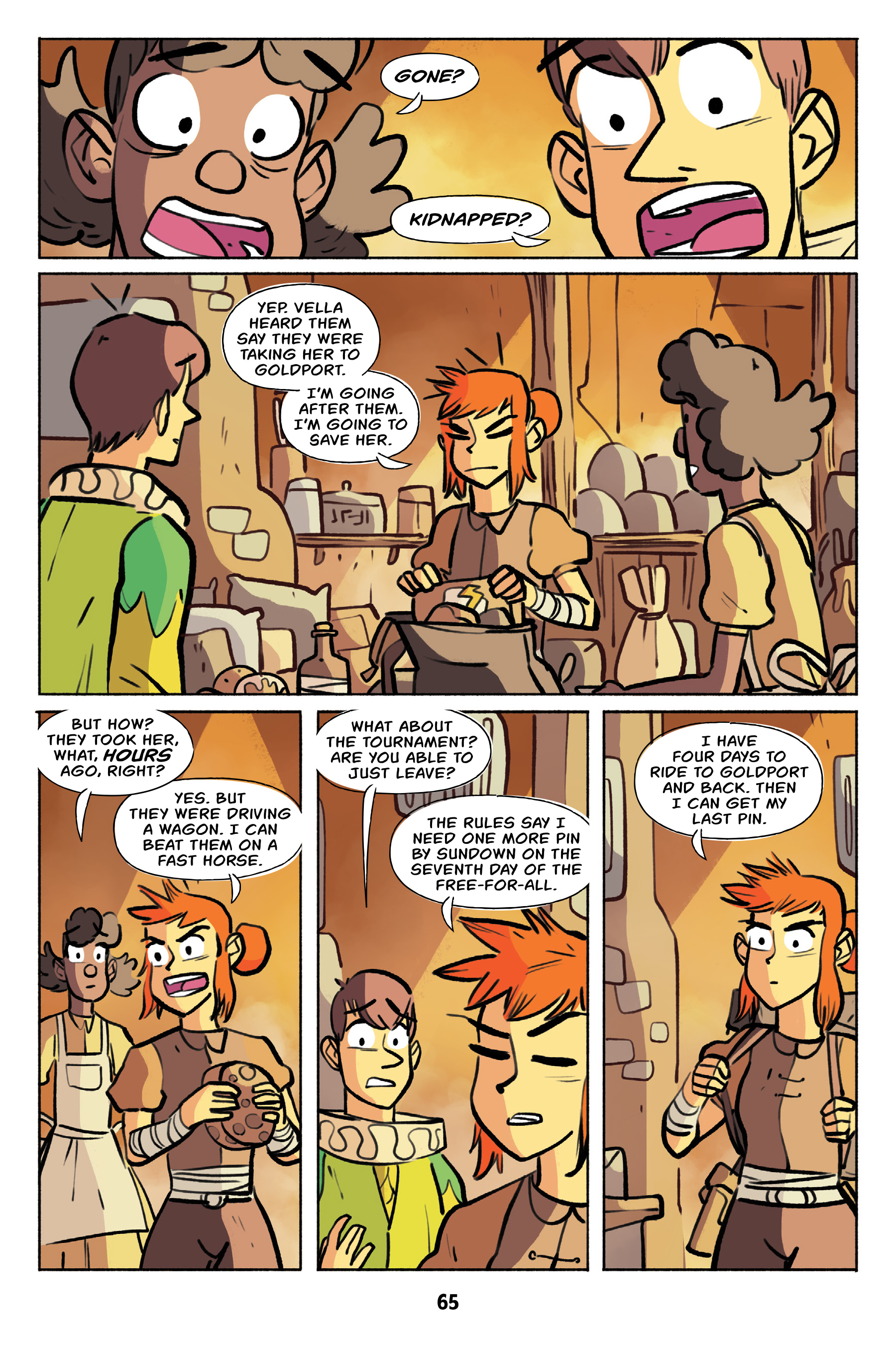 Read online Wrassle Castle comic -  Issue #2 - 65