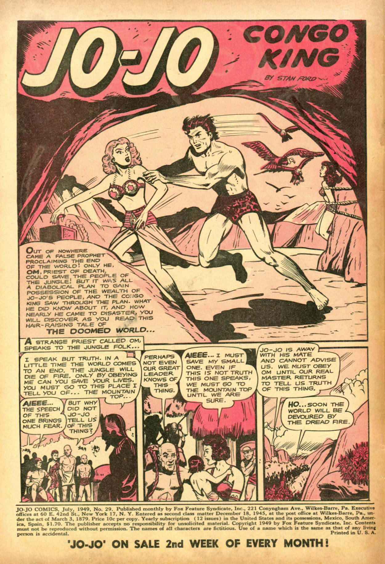 Read online Jo-Jo Congo King comic -  Issue #29 - 2