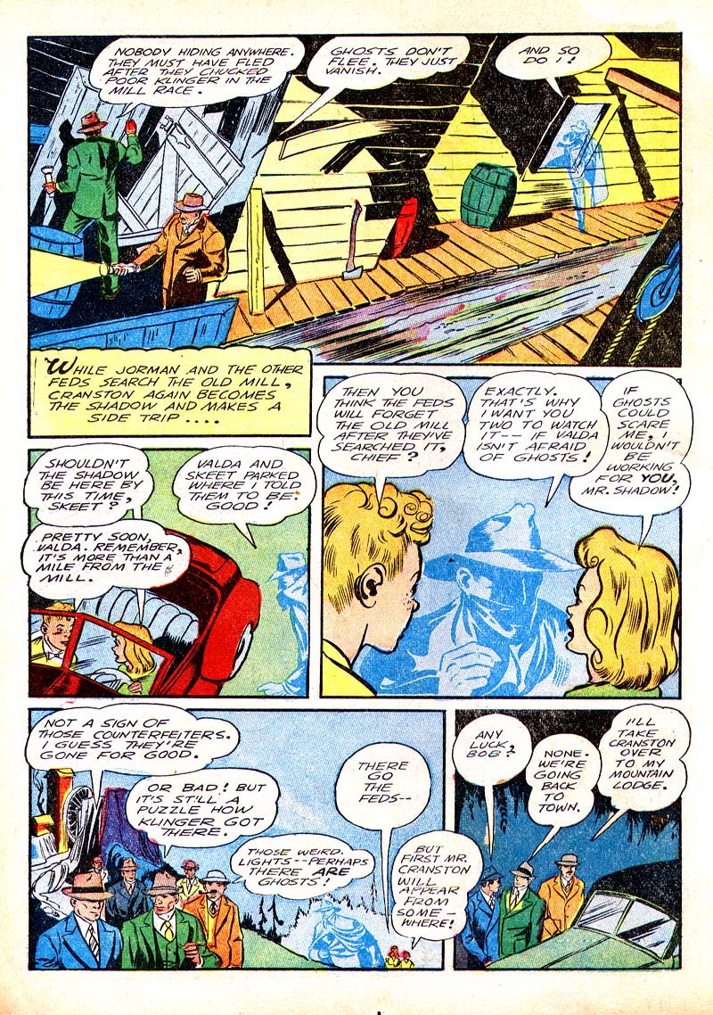 Read online Shadow Comics comic -  Issue #20 - 24