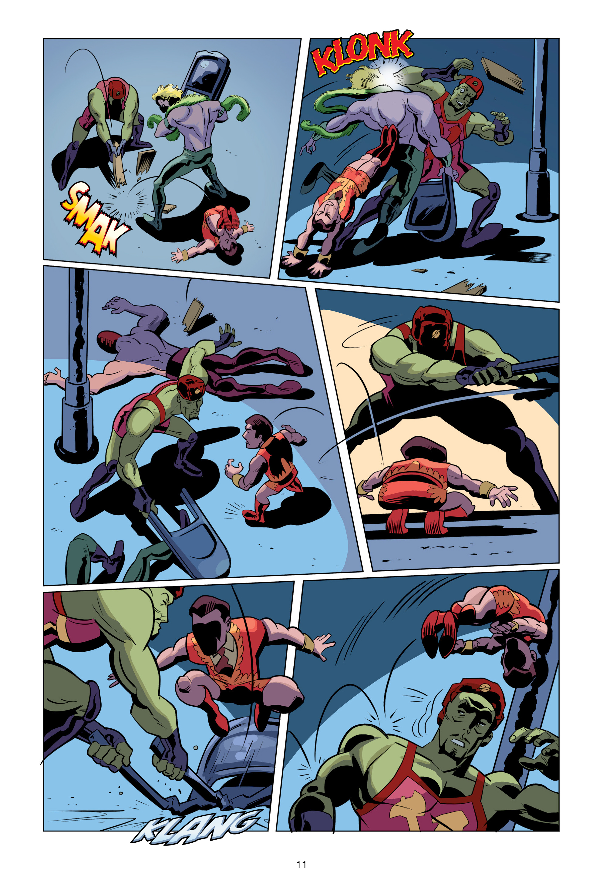 Read online Invasion from Planet Wrestletopia comic -  Issue #3 - 11