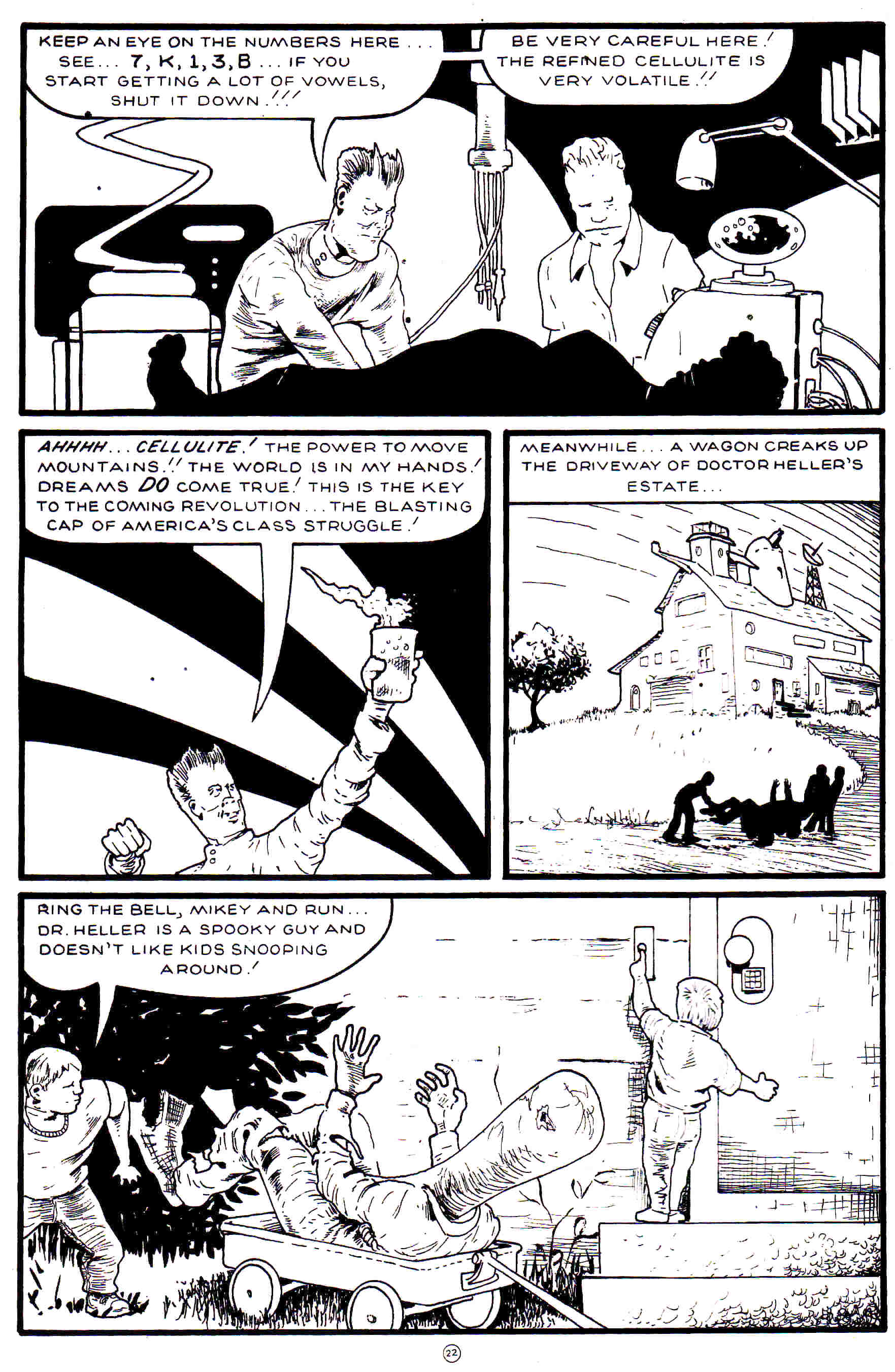 Read online Flaming Carrot Comics (1984) comic -  Issue #7 - 24
