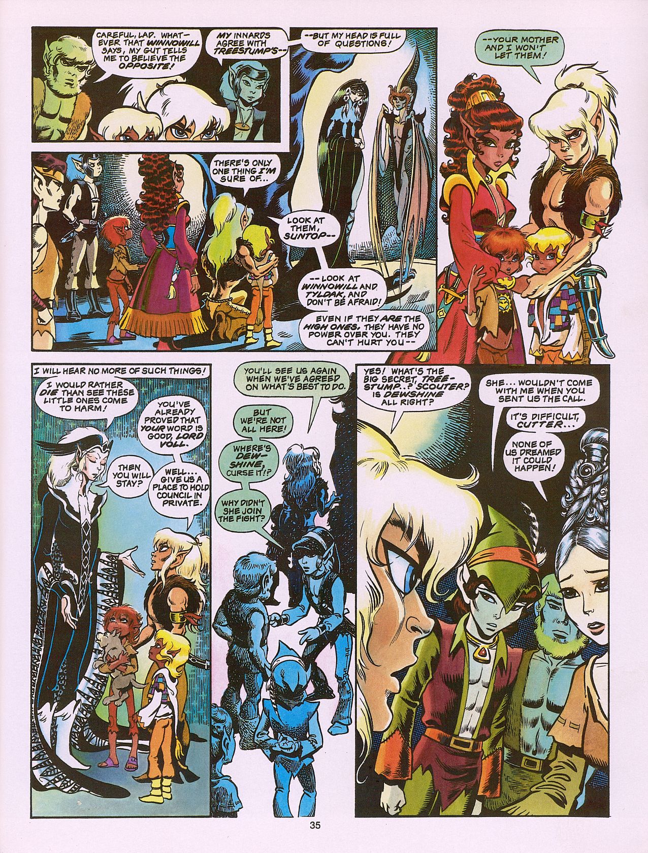 Read online ElfQuest (Starblaze Edition) comic -  Issue # TPB 3 - 43