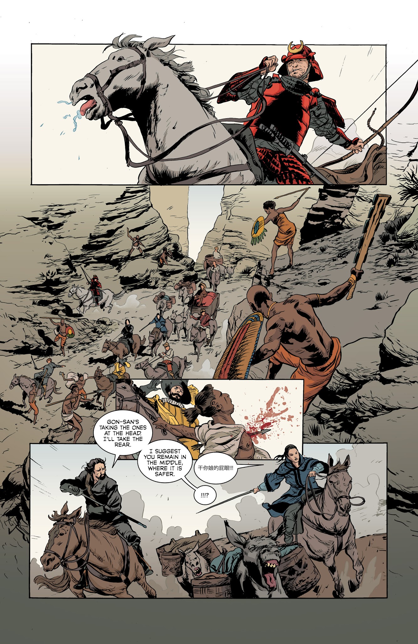 Read online Cimarronin: A Samurai in New Spain comic -  Issue # TPB - 34