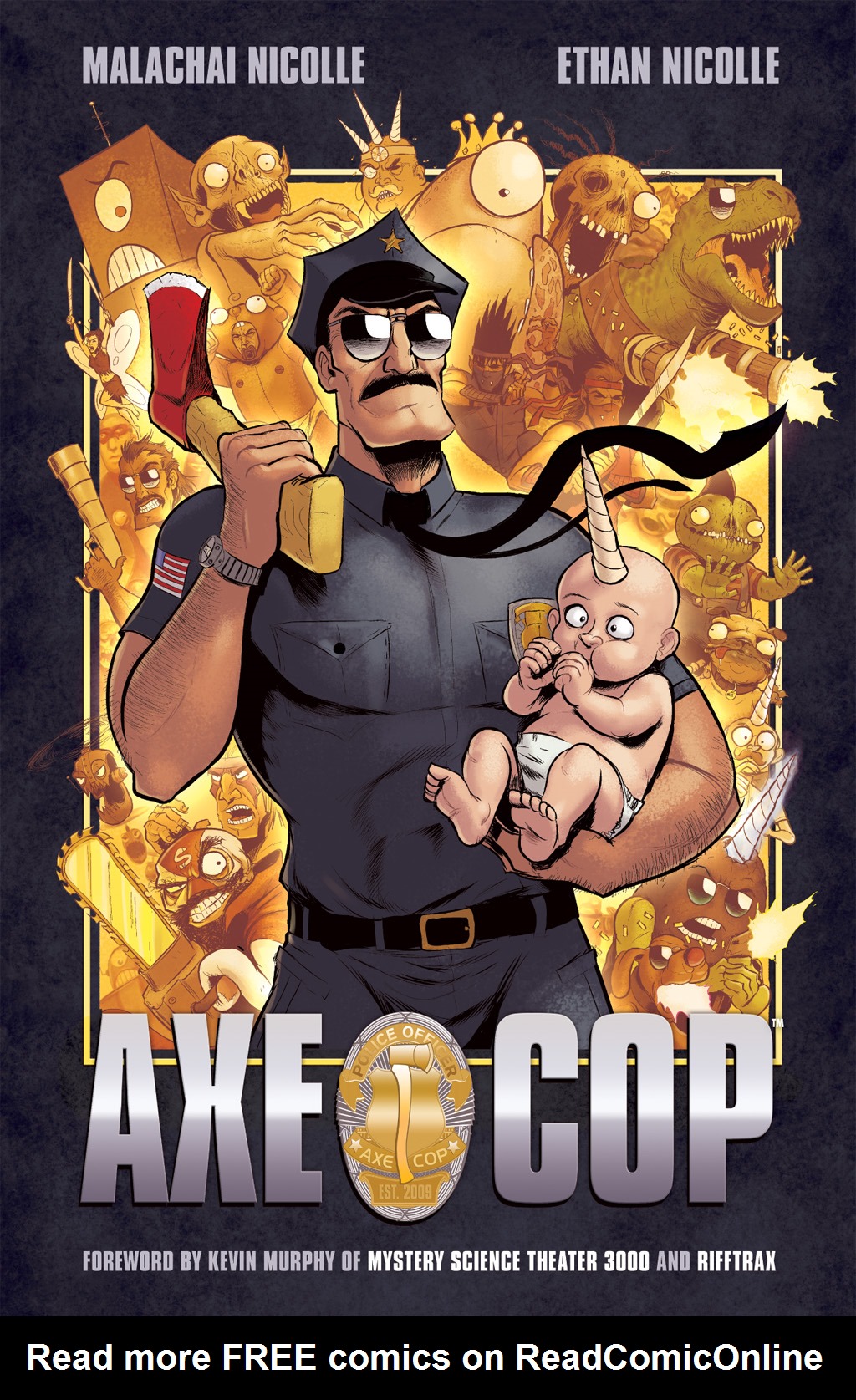 Read online Axe Cop comic -  Issue # TPB 1 - 1