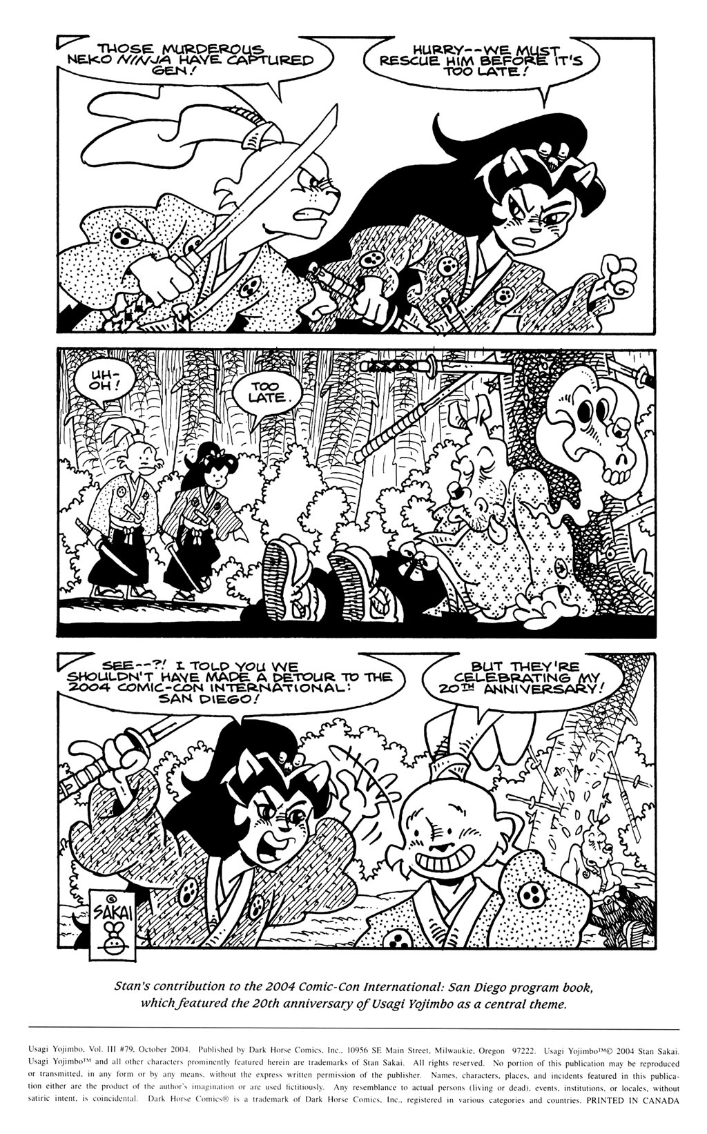 Read online Usagi Yojimbo (1996) comic -  Issue #79 - 27
